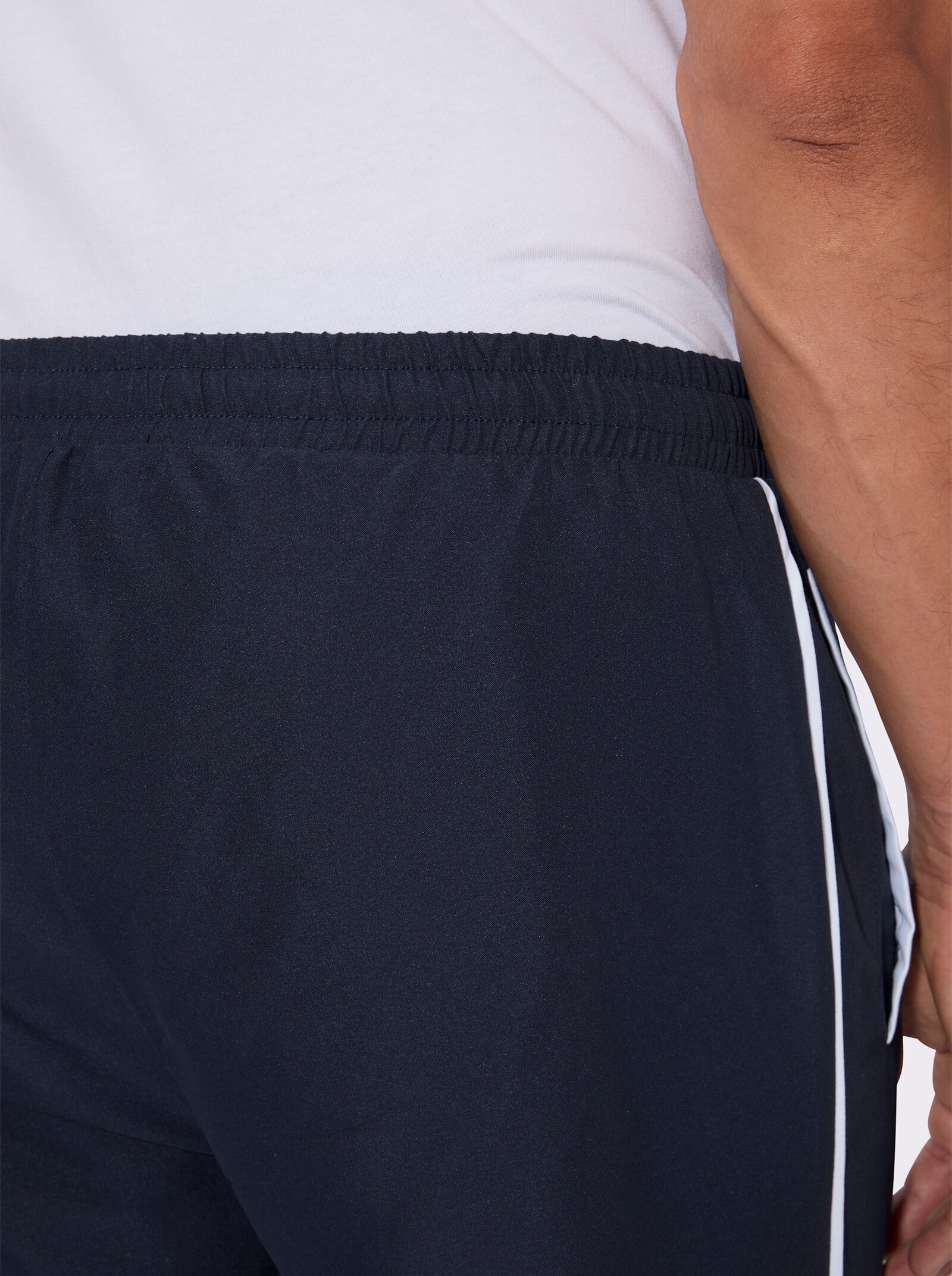 Freizeithose mit Dehnbund - marine