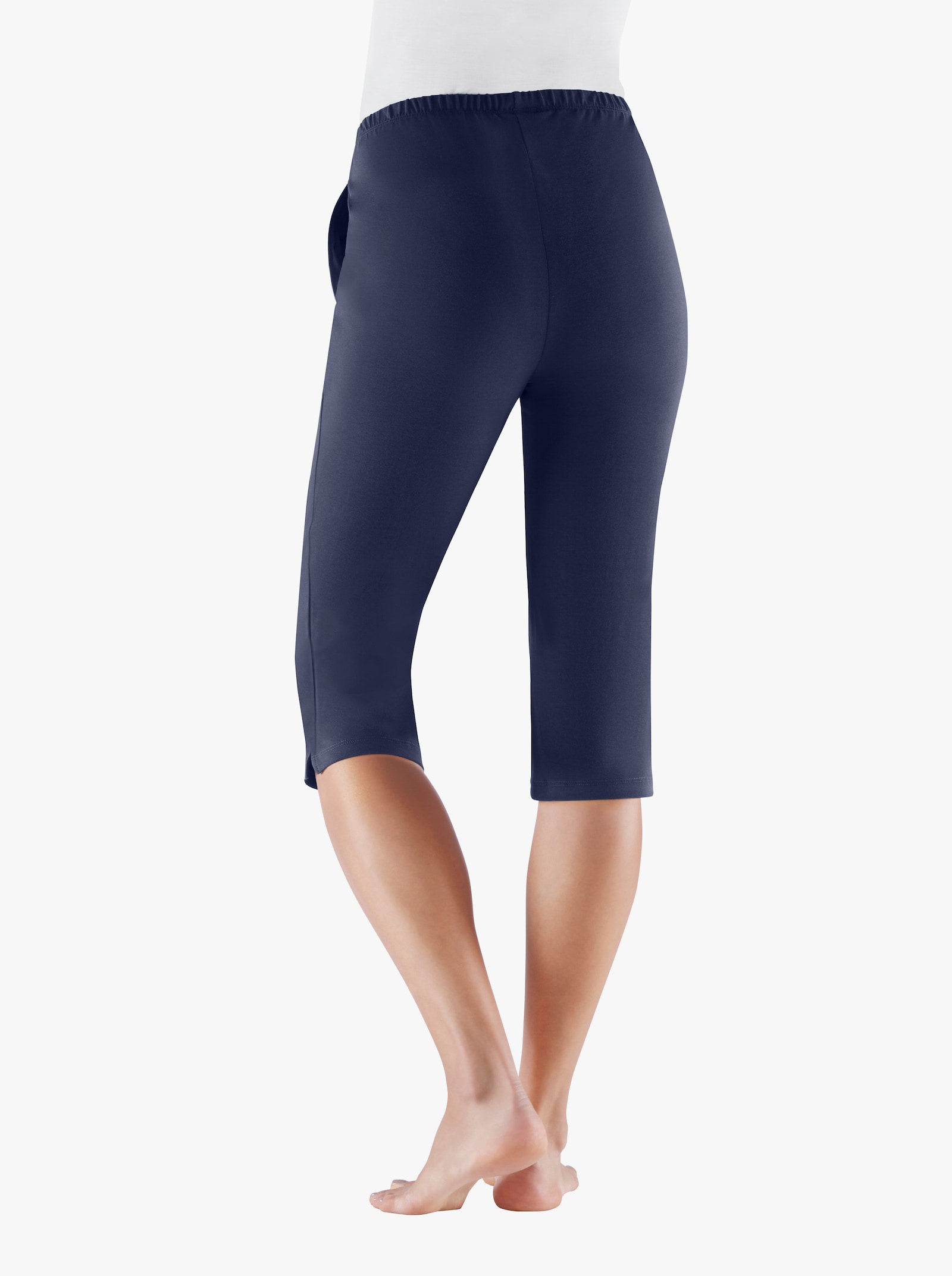 feel good Capri-Hosen - beere + marine