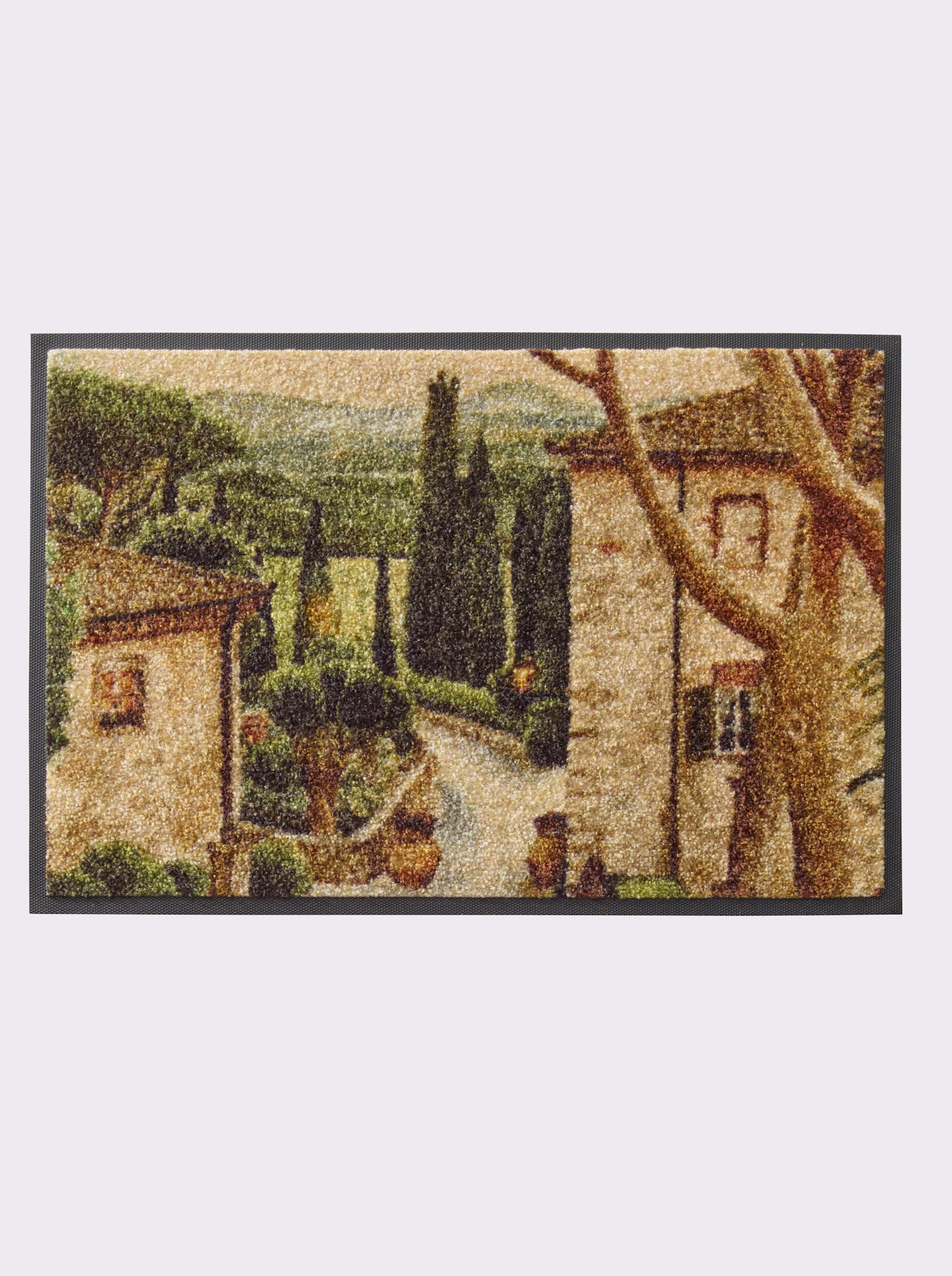 wash+dry by Kleen-Tex Fußmatte - grün-natur