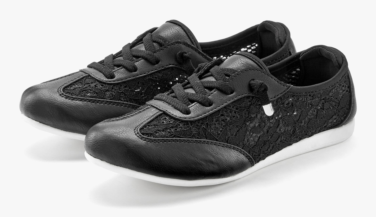 LASCANA Sneaker - zwart