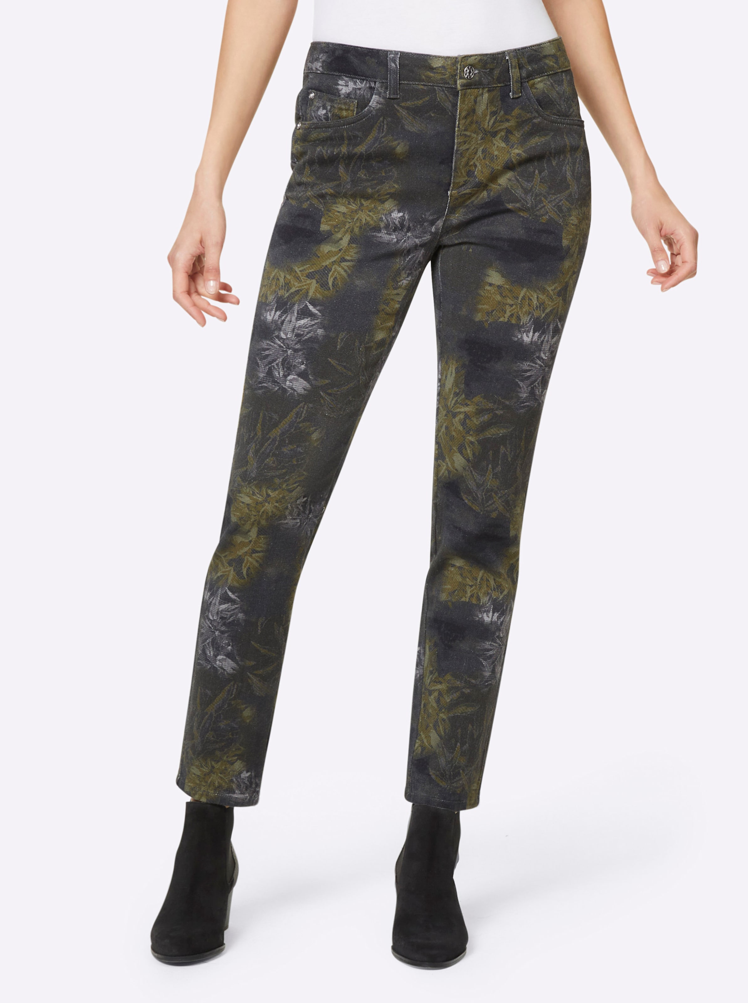 Broek met print