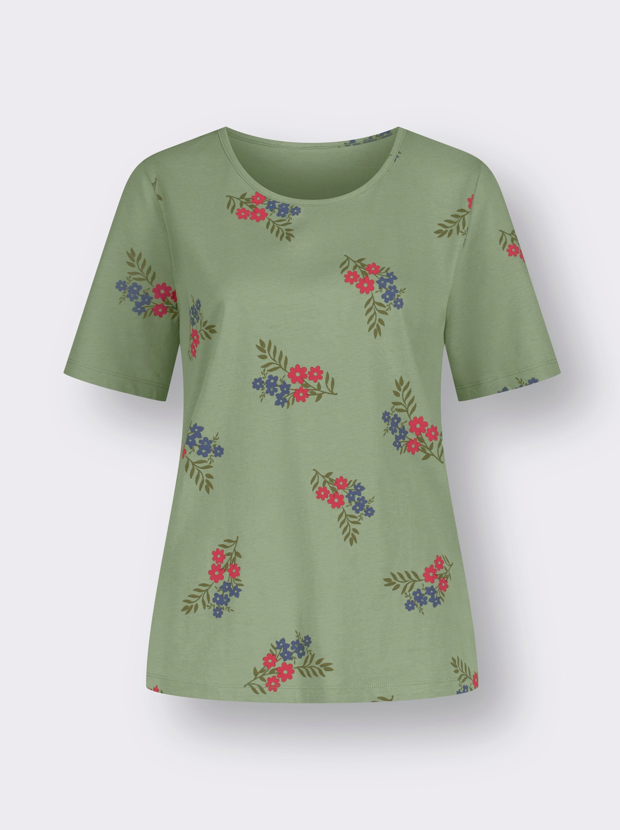 Shirt met korte mouwen - eucalyptus