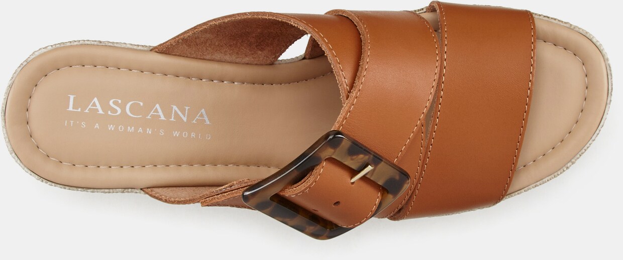 LASCANA Pantolette - braun