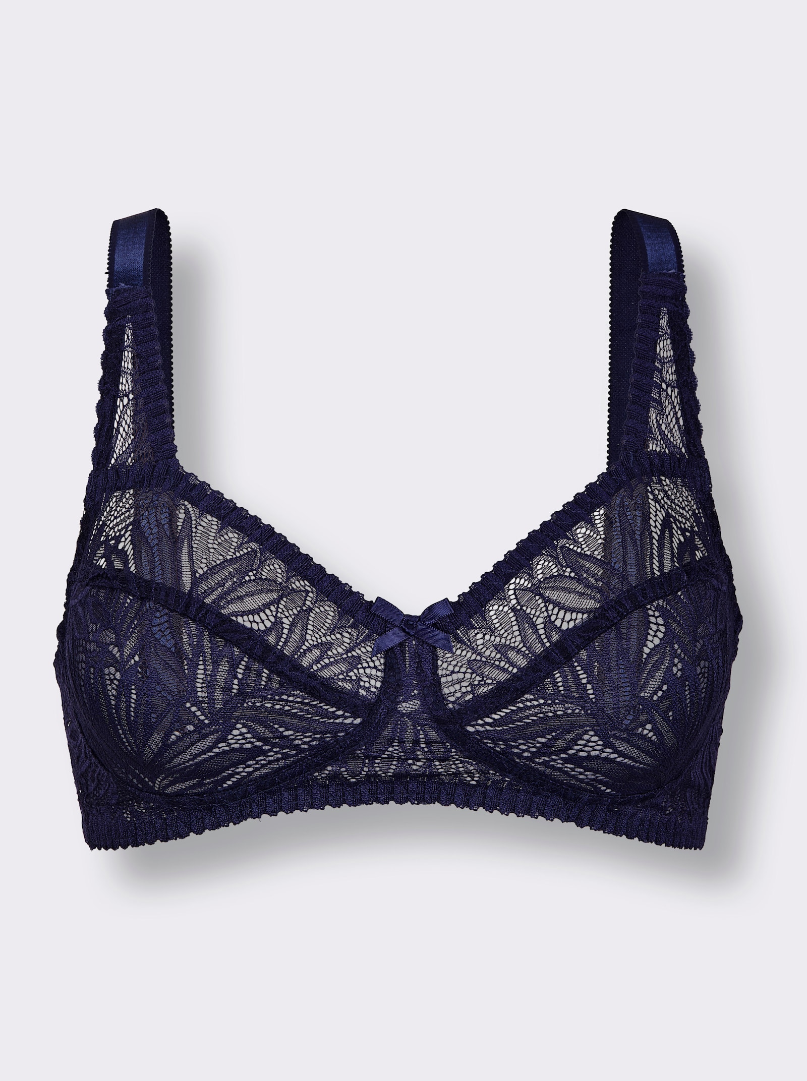 wäschepur BH ohne Bügel - marine
