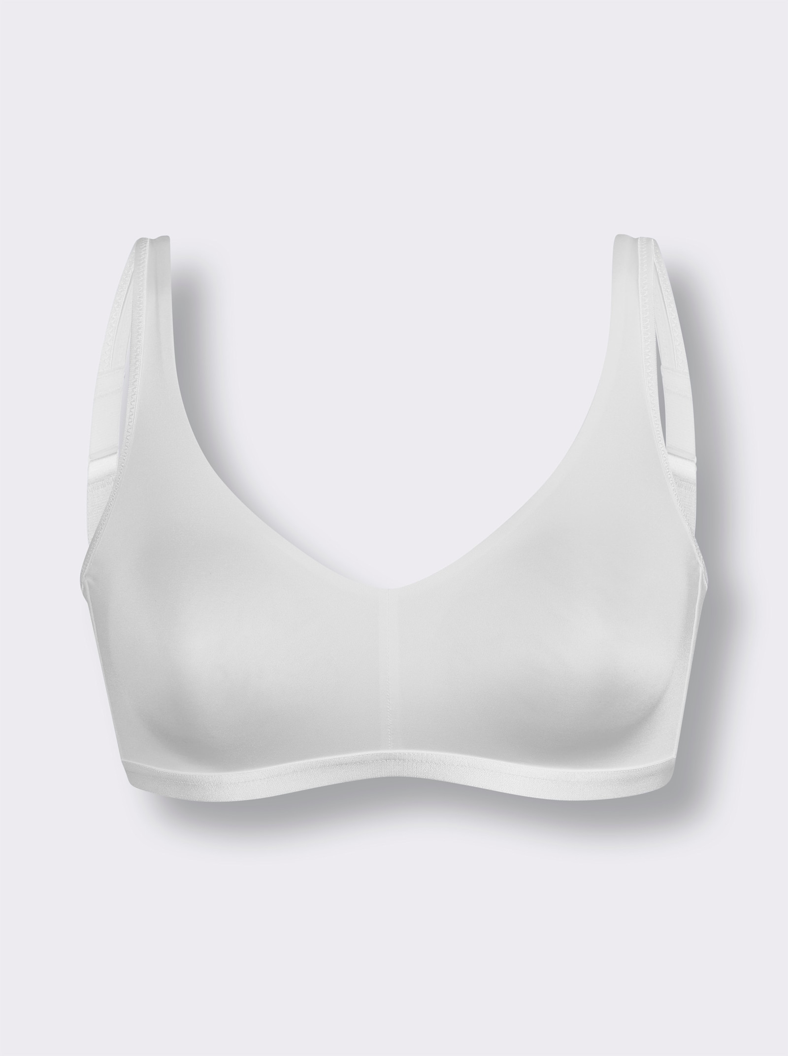 Naturana Komfort-BH ohne Bügel - weiß