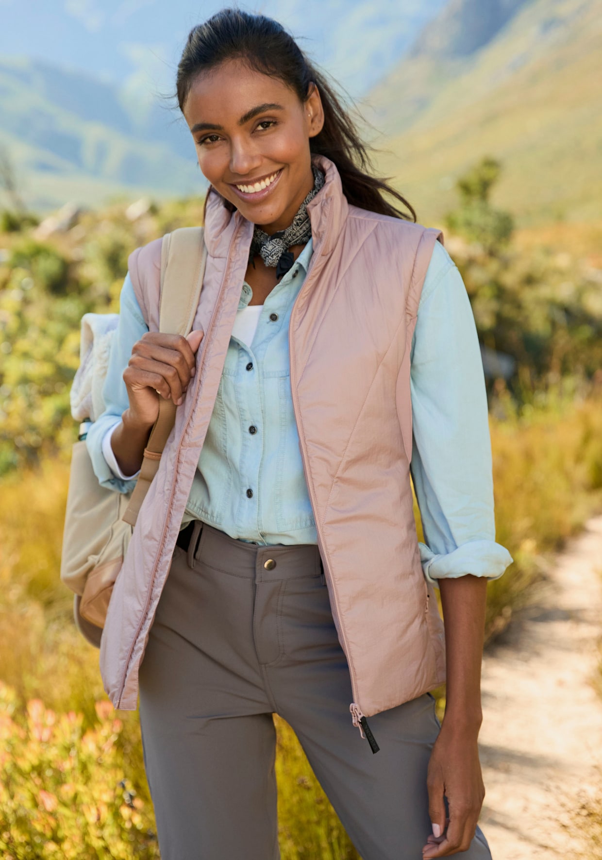 Allwetterjacke - rose