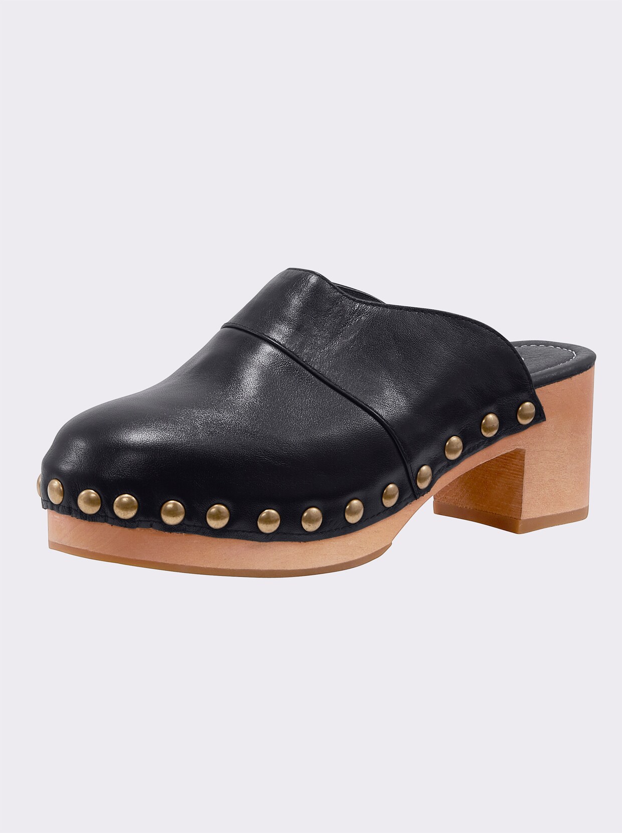 heine Clogs - schwarz