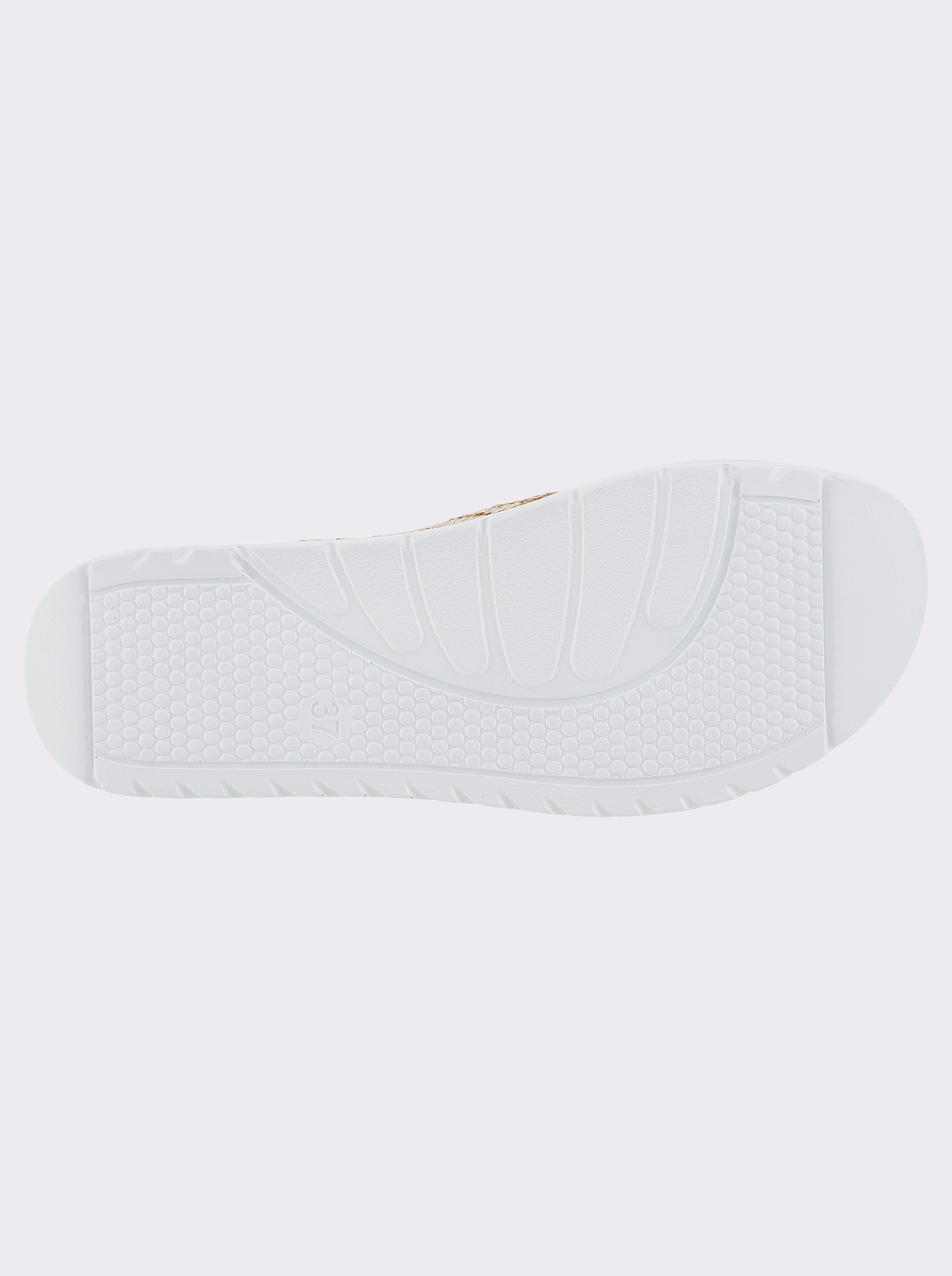 Franken Schuhe Pantolette mit Schrittdämpfung - beige