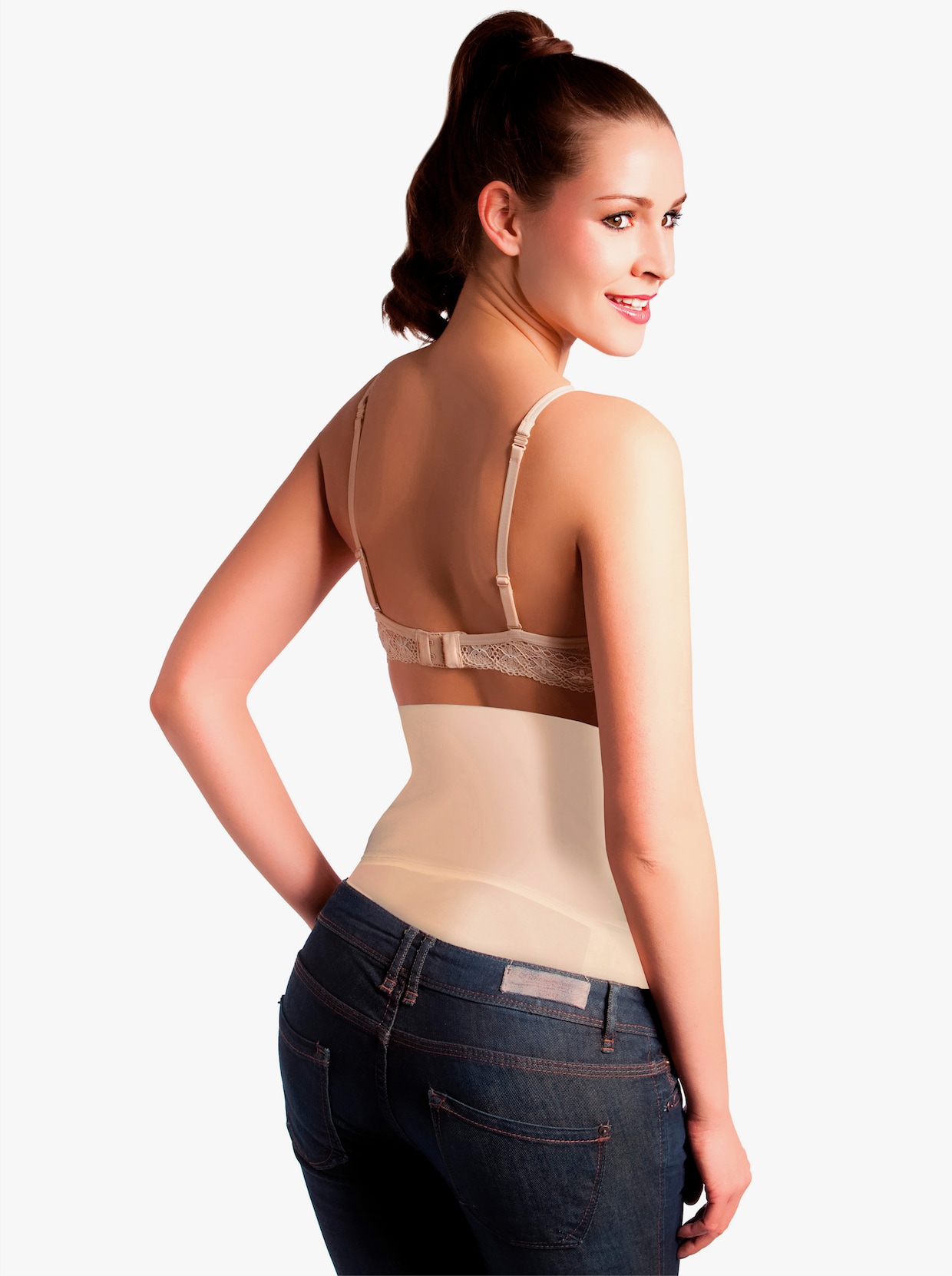 Taillengürtel für Bauch und Po - haut