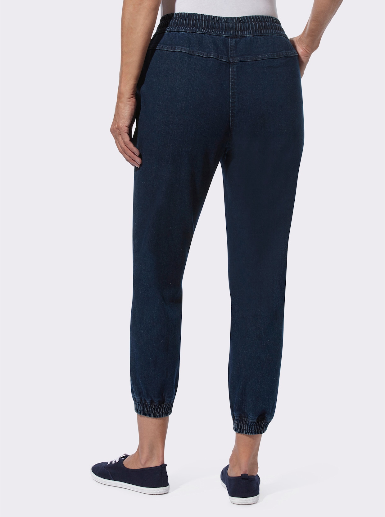 Ankle jeans - dark blue