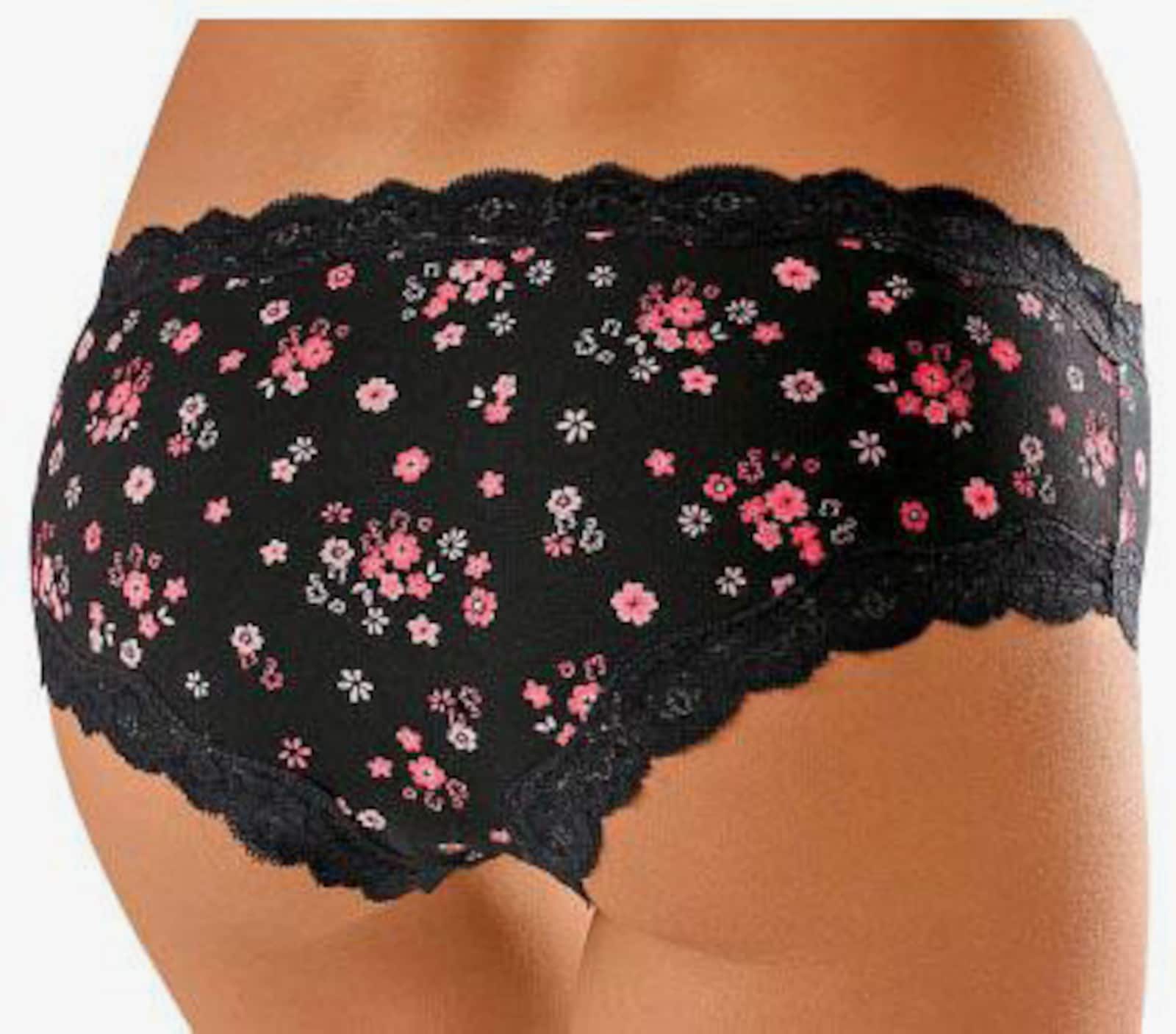 Buffalo Panty - koralle-geblümt, petrol-geblümt, schwarz-uni