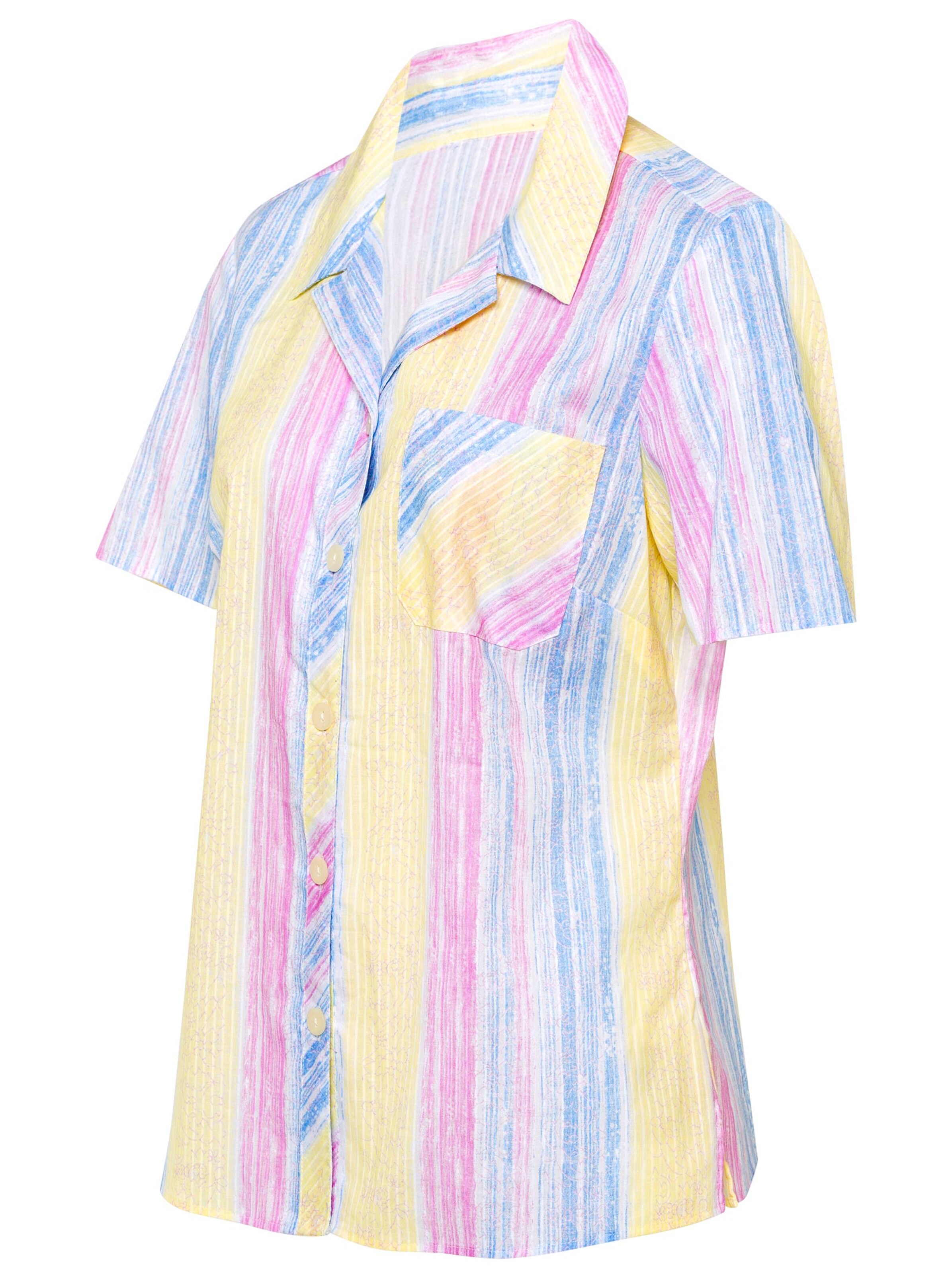 Bluse - altrosa-gestreift