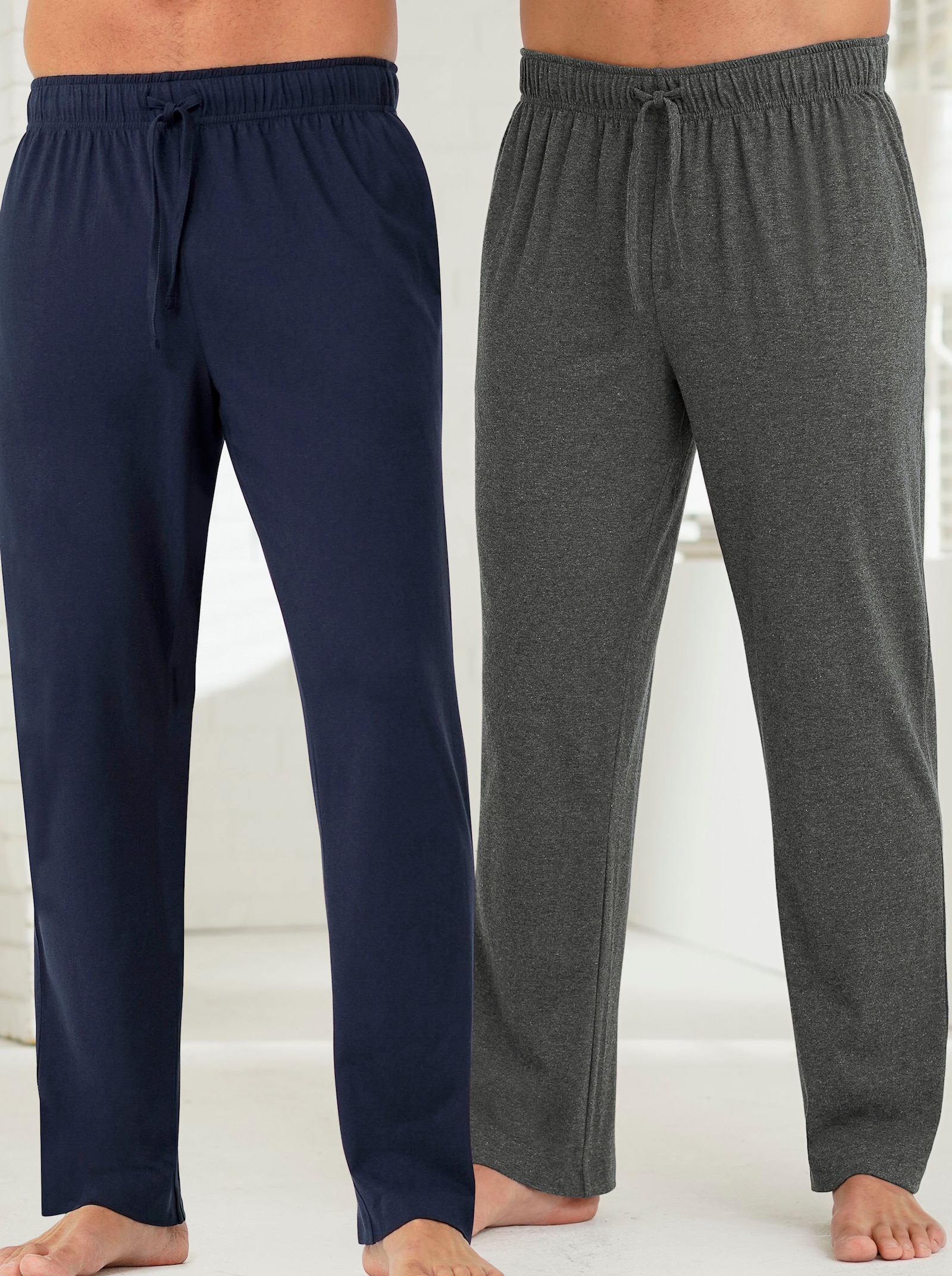 wäschepur men Pánské spodky - námořnická + antracitová-melír