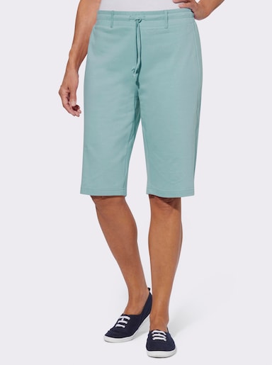 Sweatbermudashorts - mint