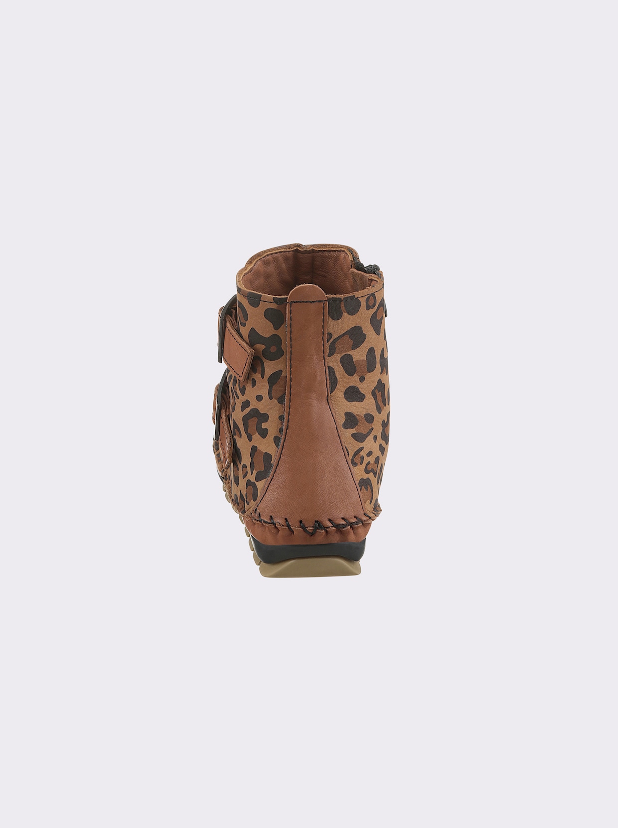 Gemini Laarsje - cognac geprint