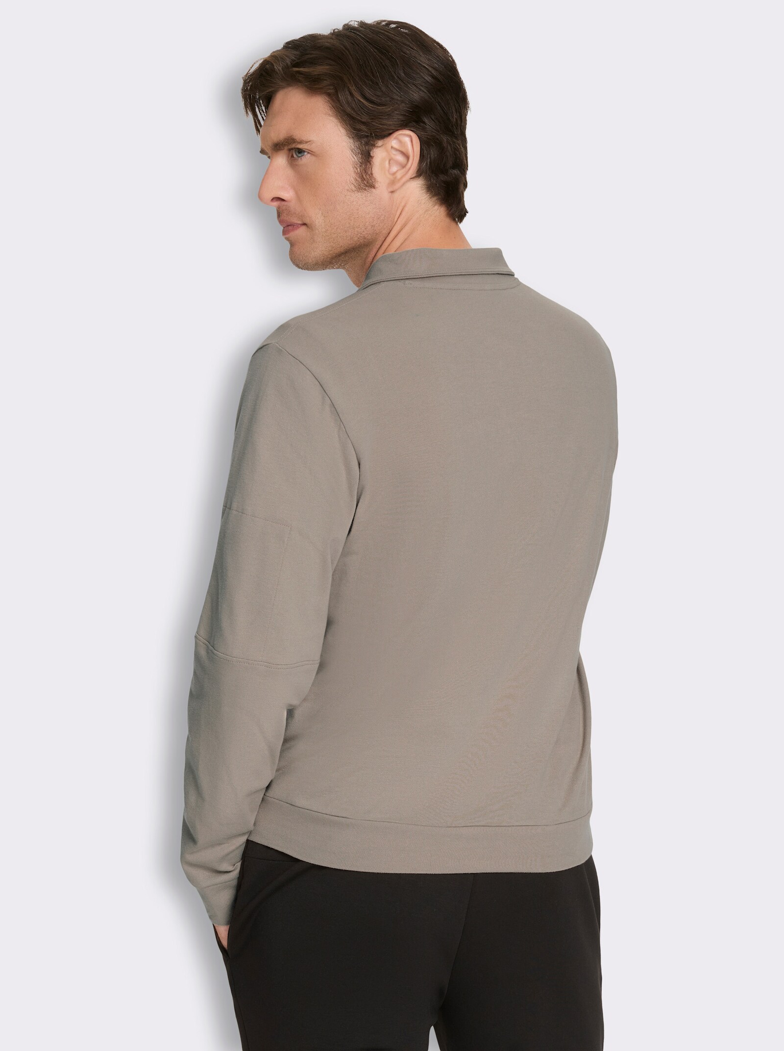 Catamaran Sports Sweatshirt mit Ärmeltasche - sesam