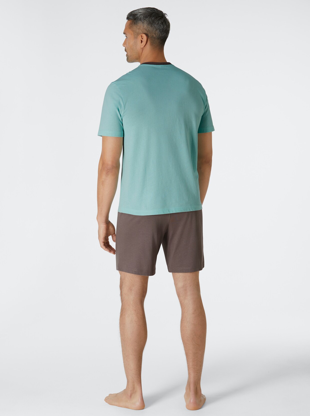 wäschepur men Shortys - himmelblau + mint