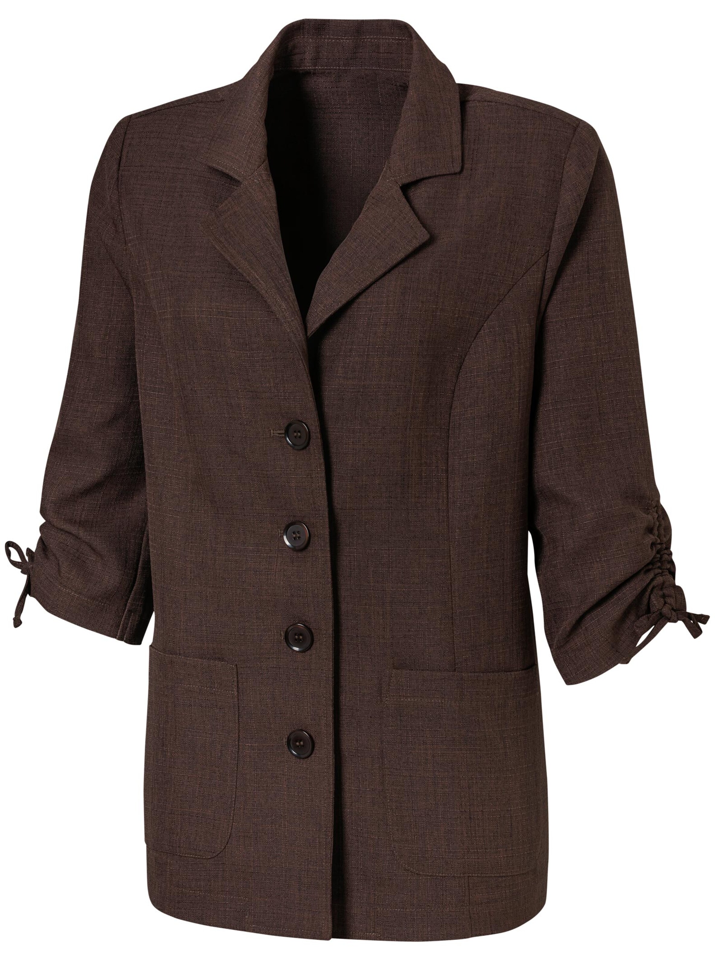 Blazer - braun-meliert