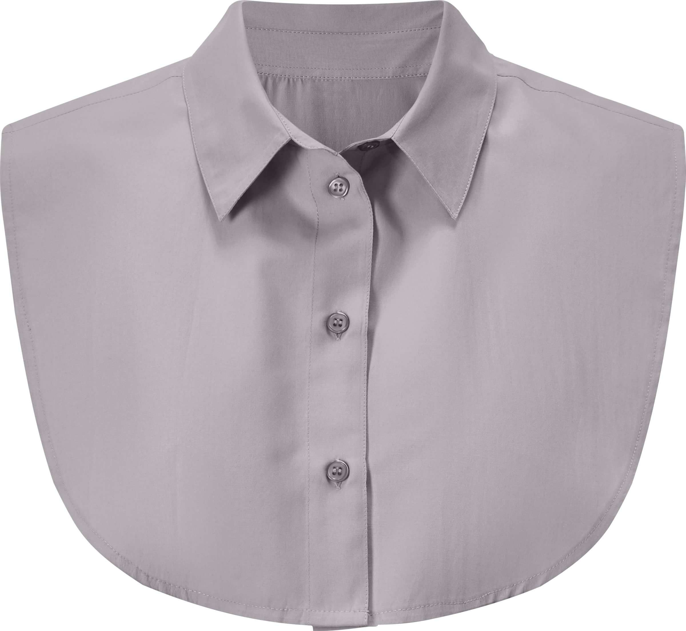 Shirt Pullover günstig Kaufen-Blusenkragen in grau von heine. Blusenkragen in grau von heine <![CDATA[Für eine gepflegte Optik: Diesen Einsteckkragen können Sie einfach unter einen Pullover oder ein Shirt ziehen und so ganz schnell Ihr Outfit aufpeppen. Mit Knopfleiste.]]>. 