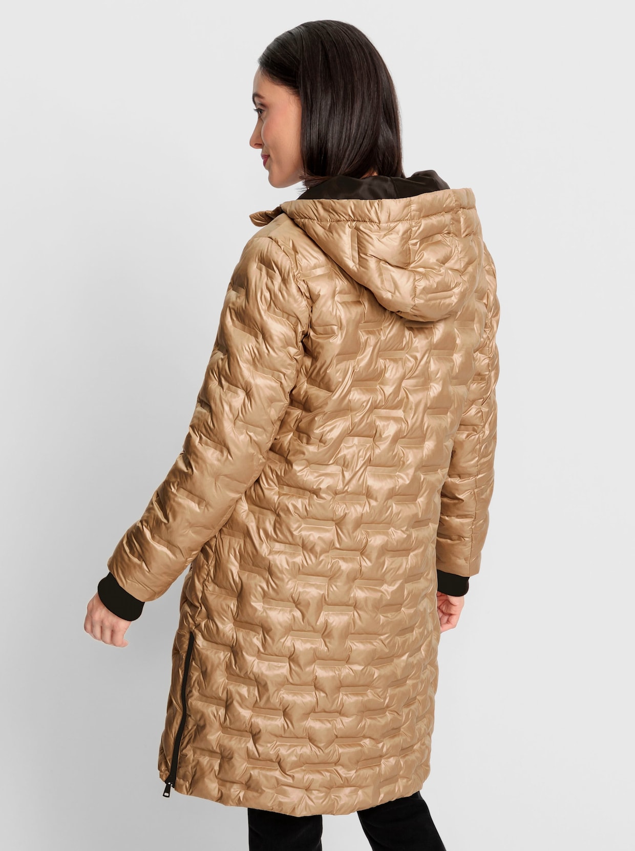 heine Winterjas - camel