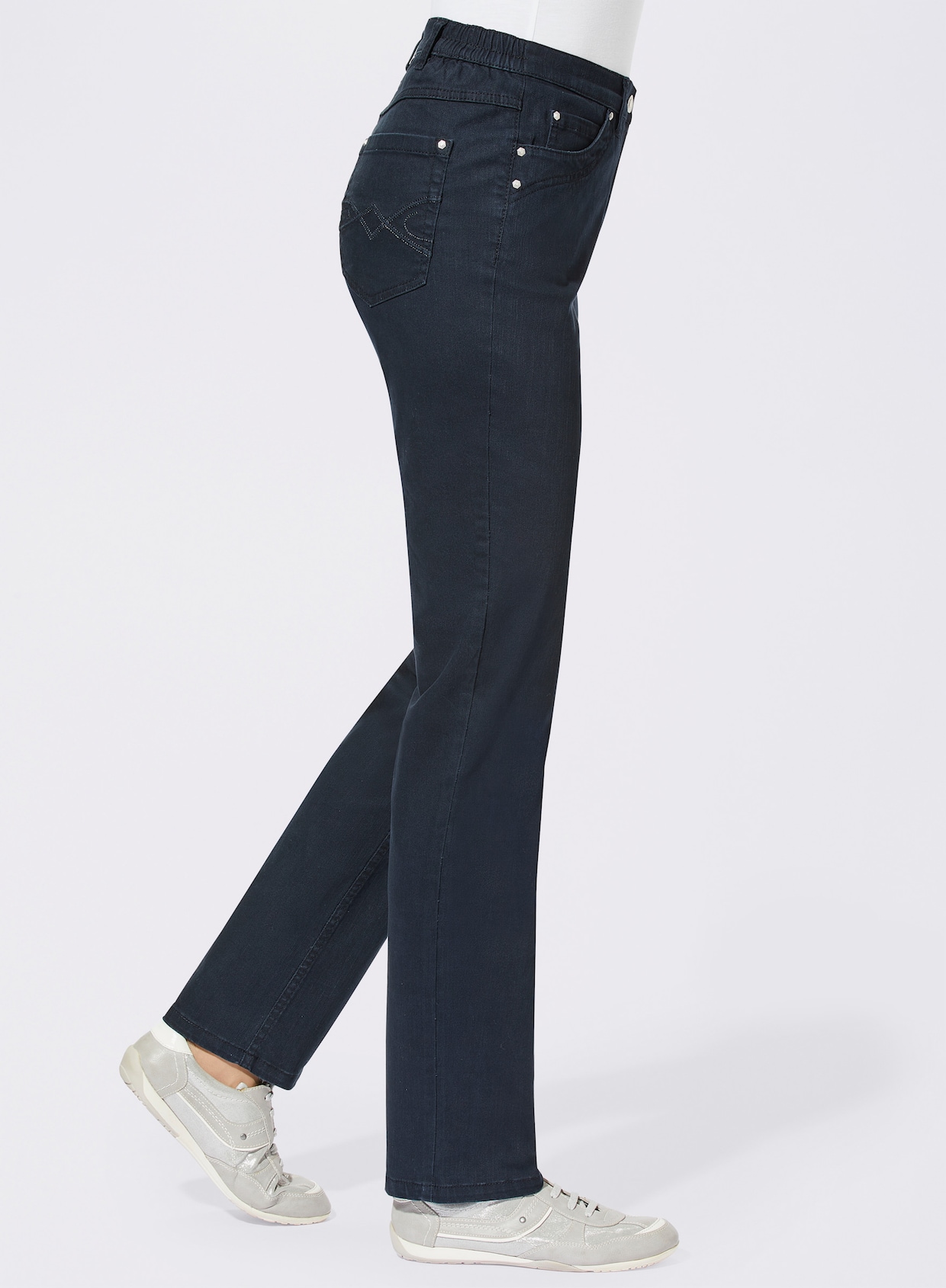 Stretch-Jeans - marine