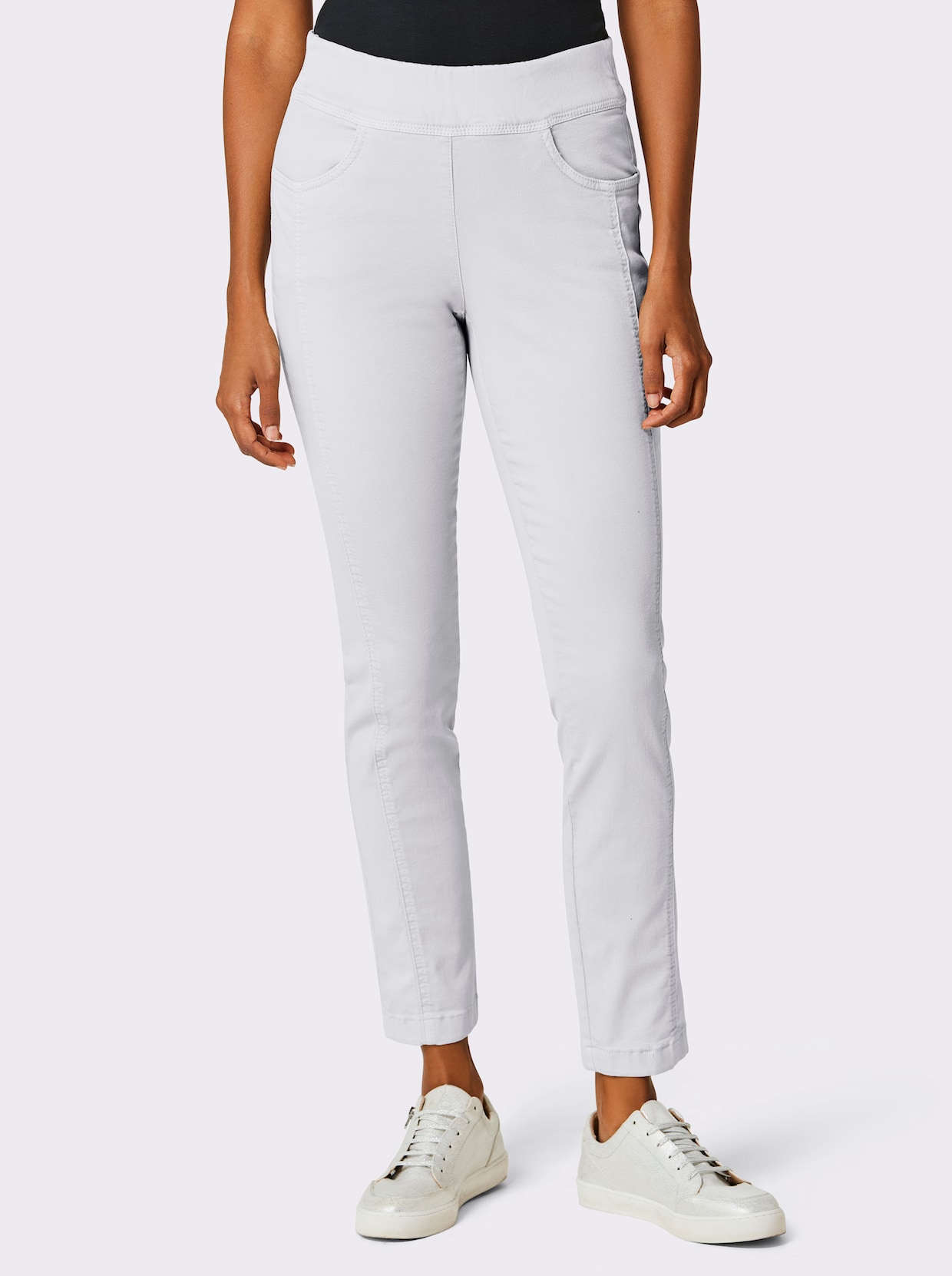 Ascari Comfortjeans - wit
