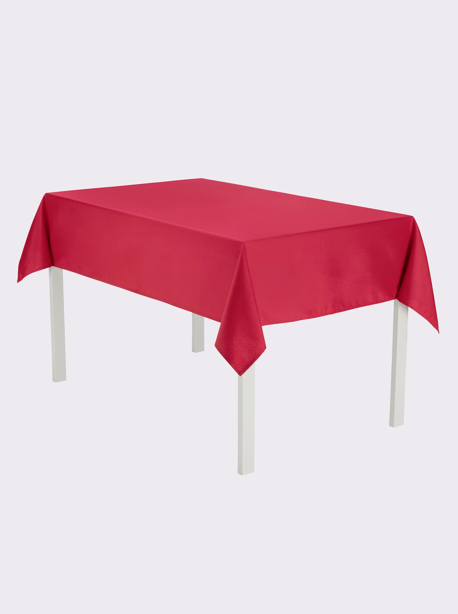Tischdecke - dunkelrot