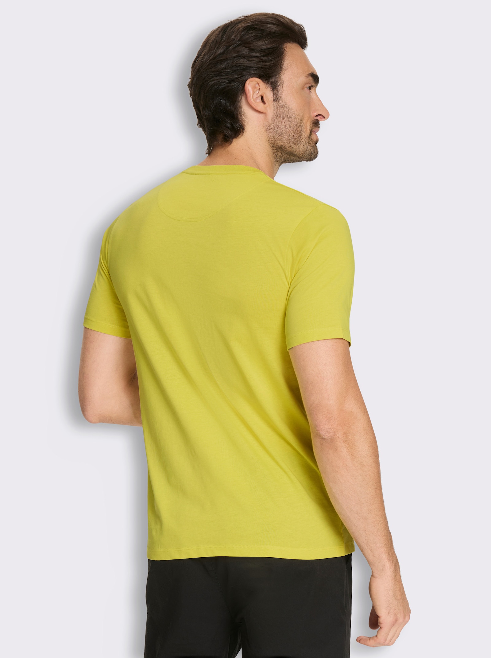 Hajo Kurzarmshirt mit Eiswaffel-Print, von Hajo - limone-bedruckt