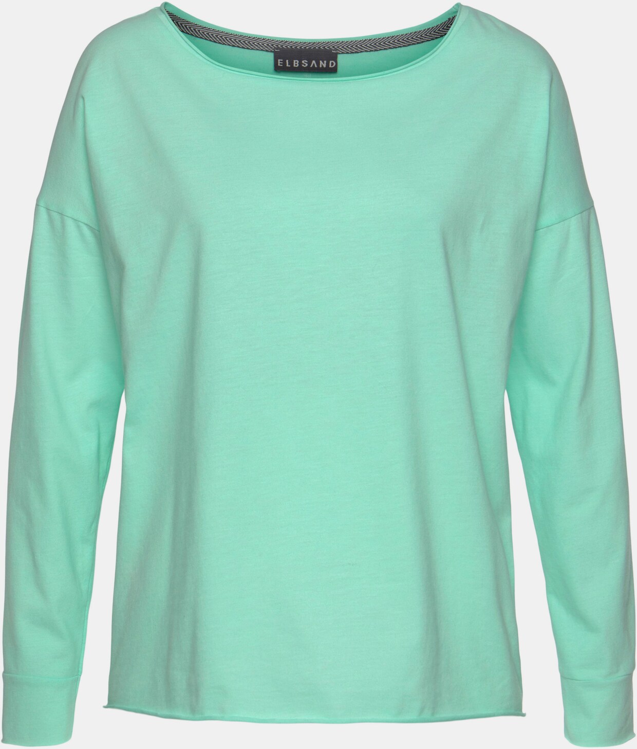Elbsand Langarmshirt - mint-meliert