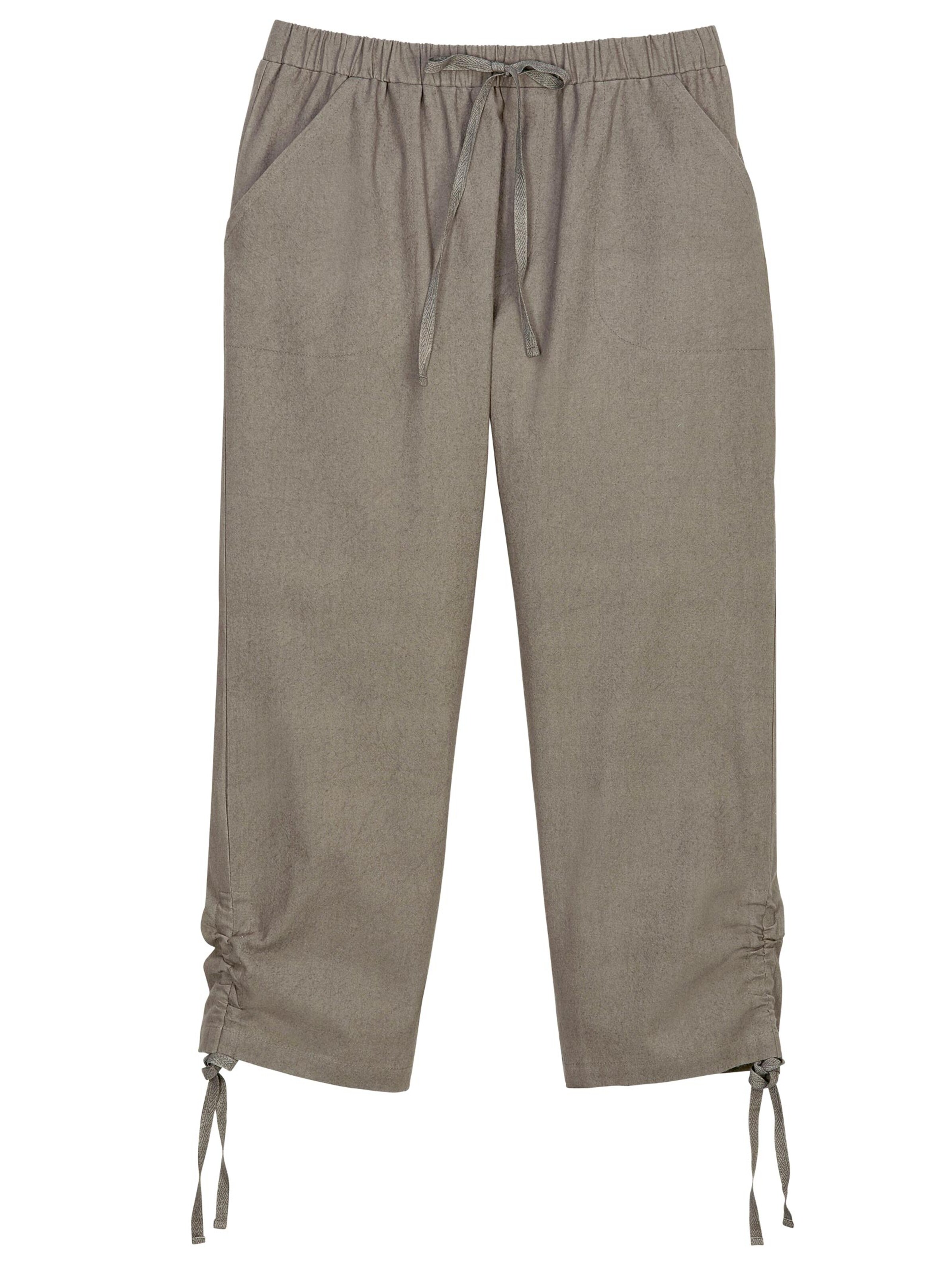 Capri-Hose - khaki
