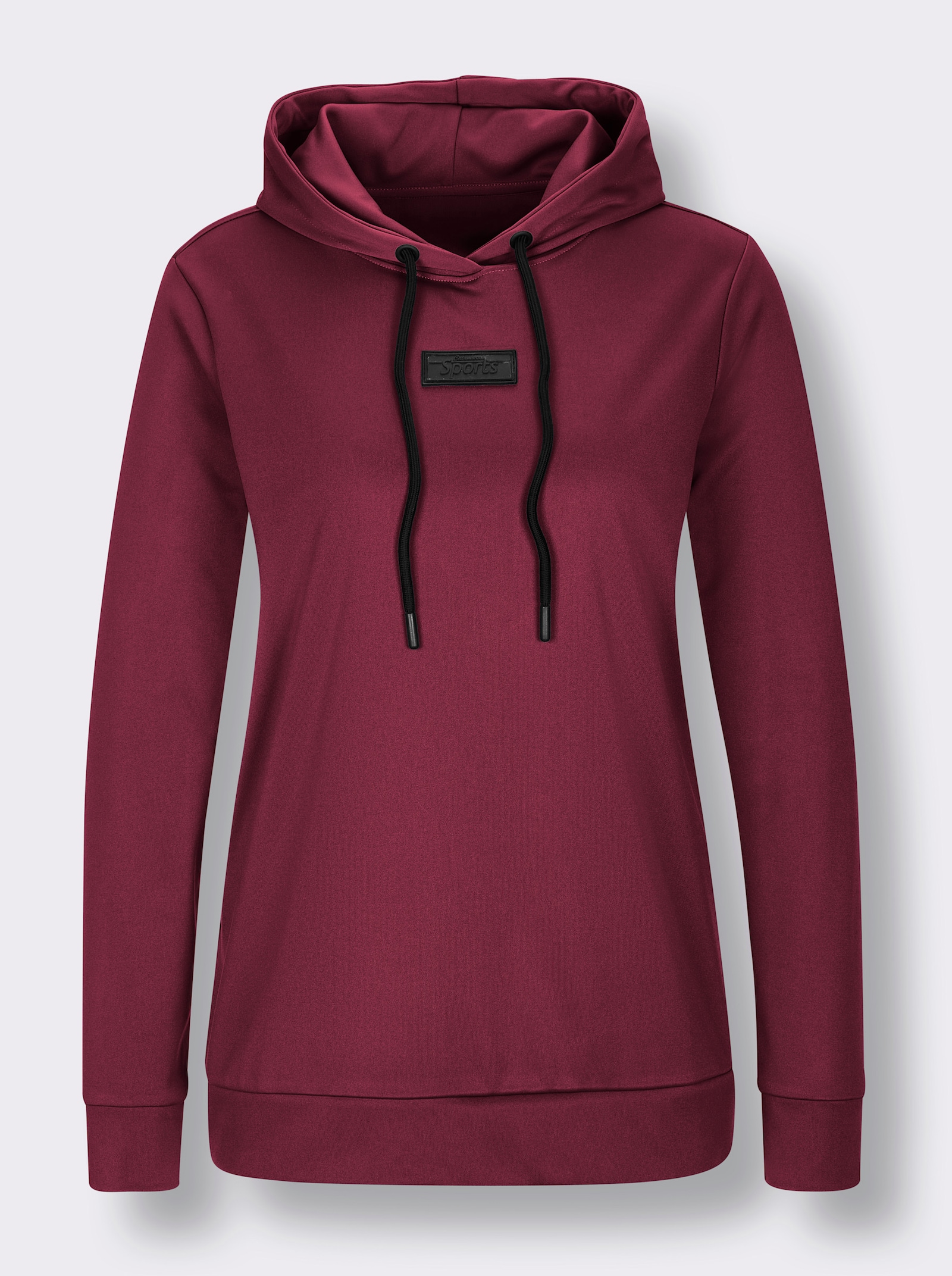 Catamaran Sports Sweatshirt met in wijdte verstelbare capuchon - bordeaux