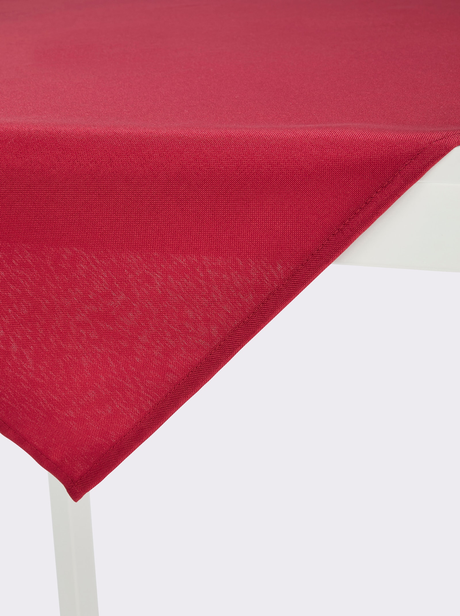 Tischdecke - dunkelrot