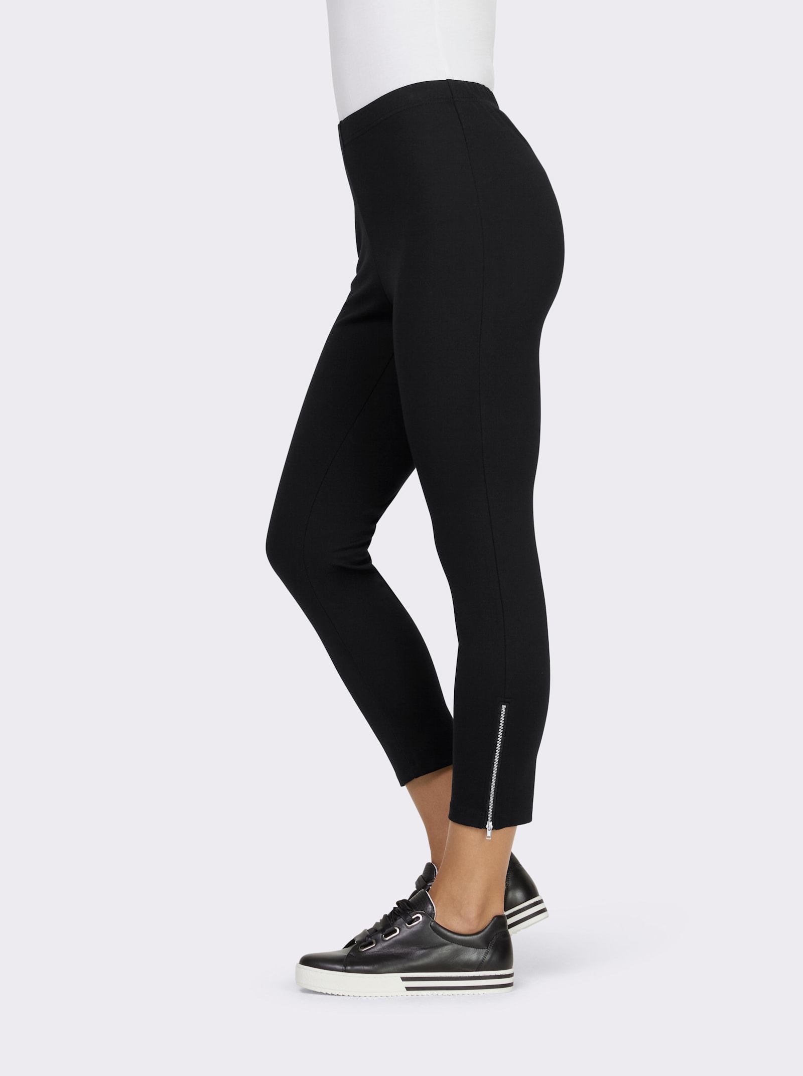heine Legging avec ceinture élastique - noir