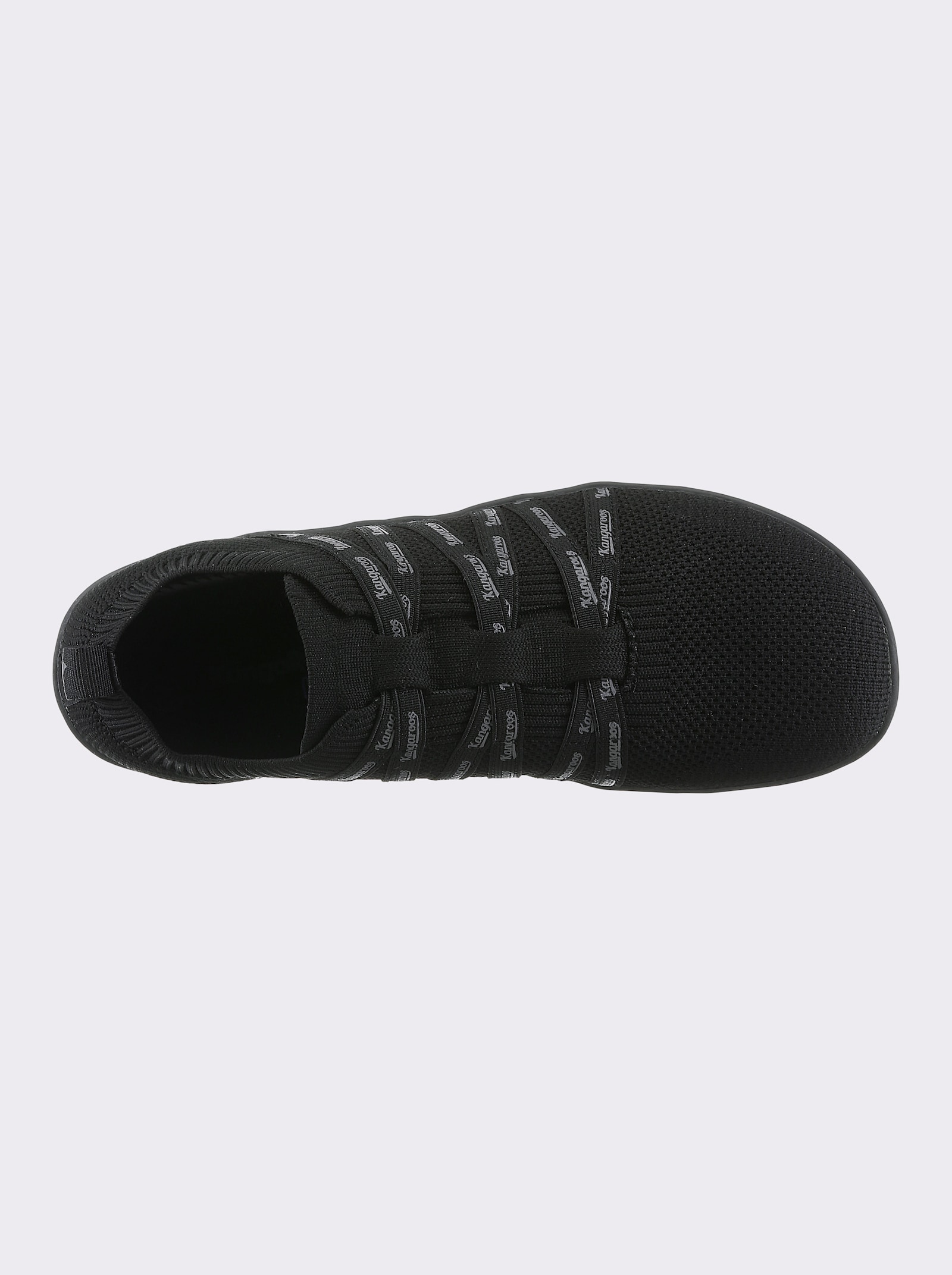 KangaROOS Slipper aus Textil-Material - schwarz