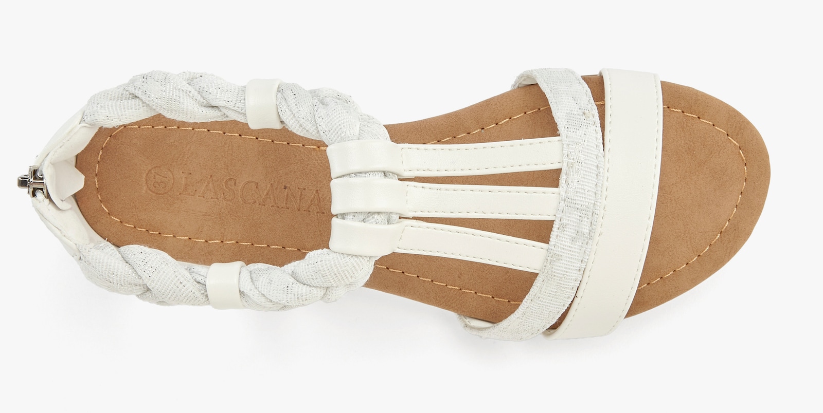 LASCANA Sandale - weiß