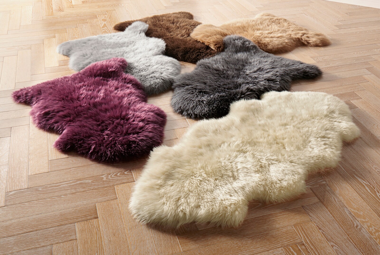 heine home Lammfell - beere