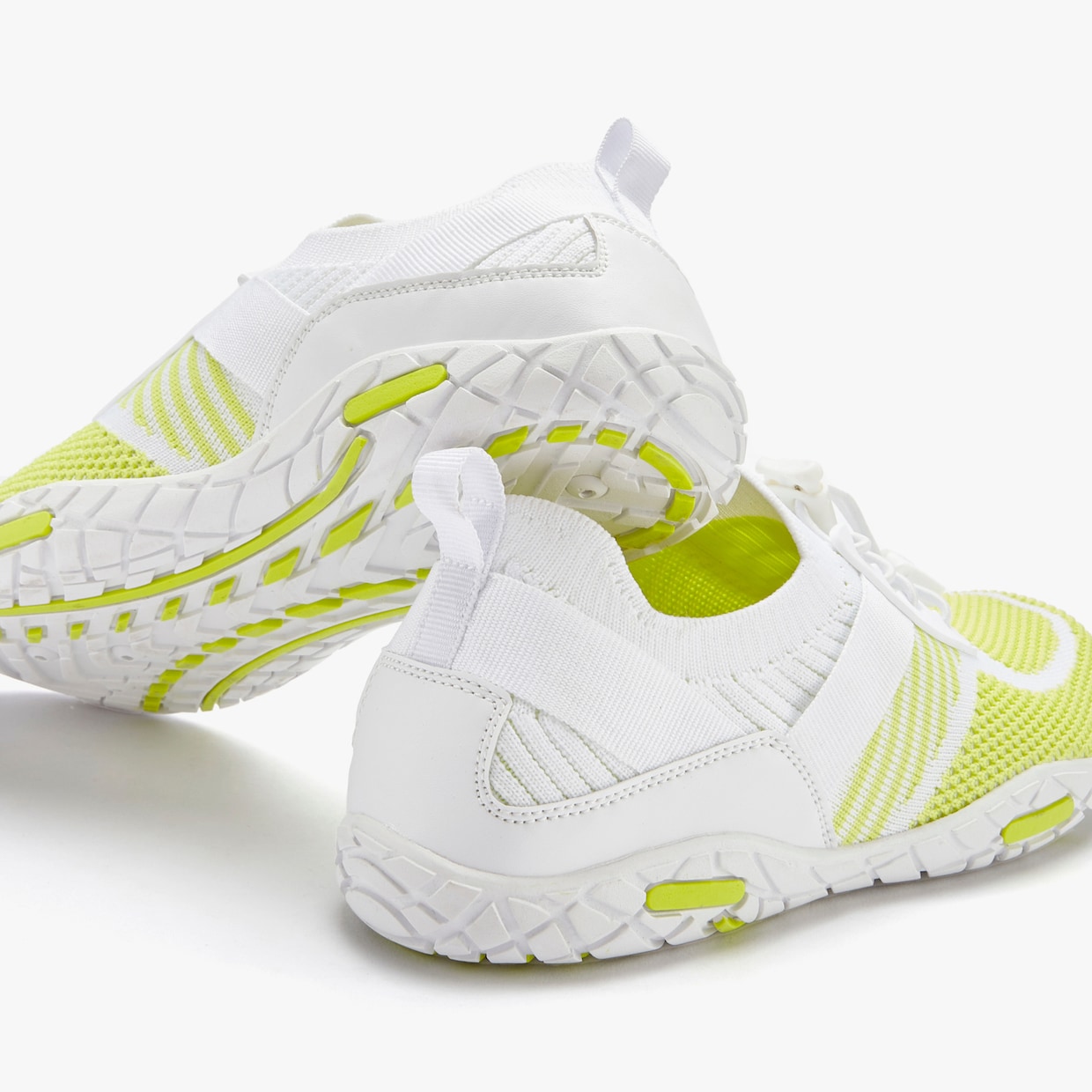 LASCANA Sneaker - weiss/lime