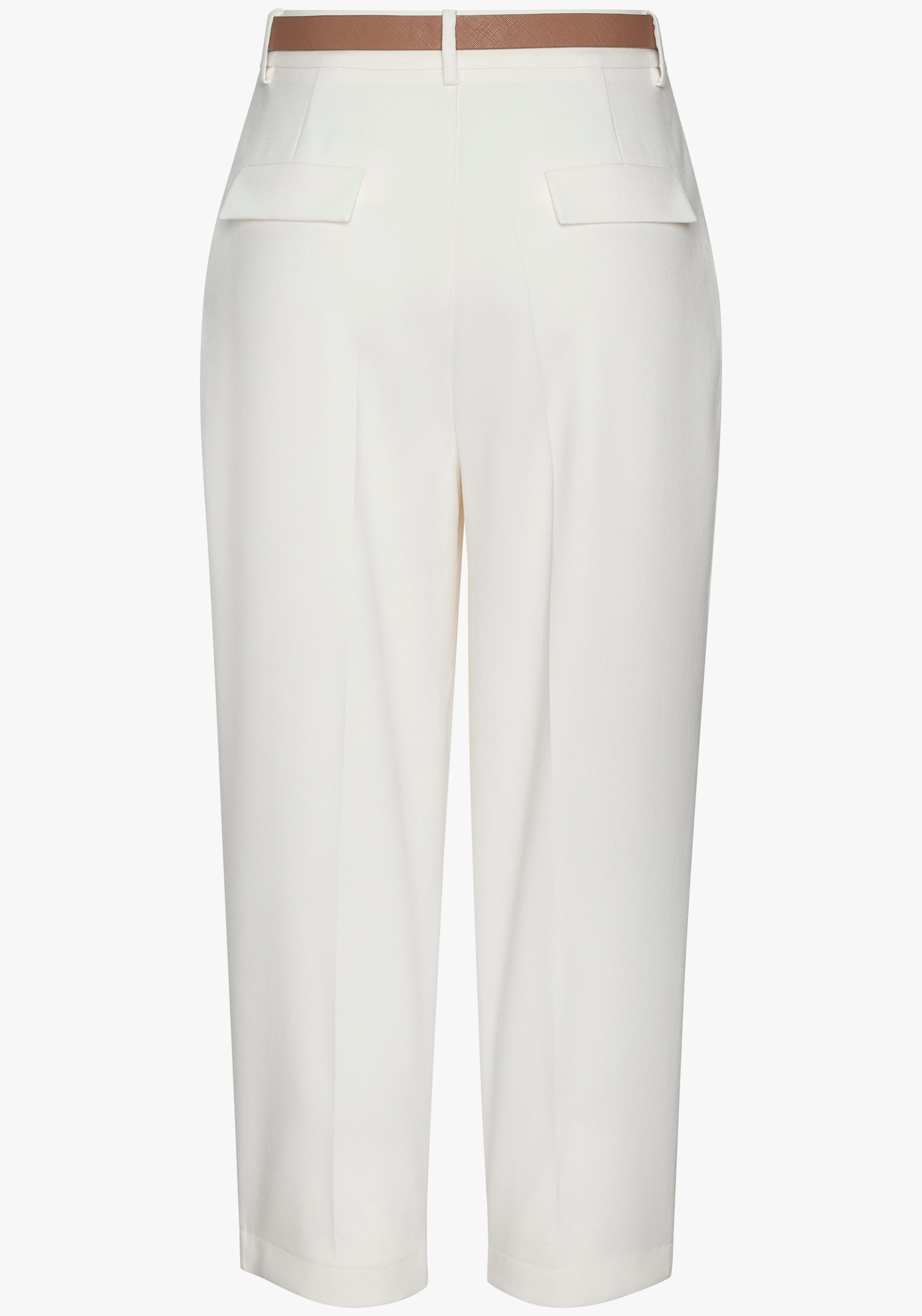 LASCANA Bundfaltenhose - creme
