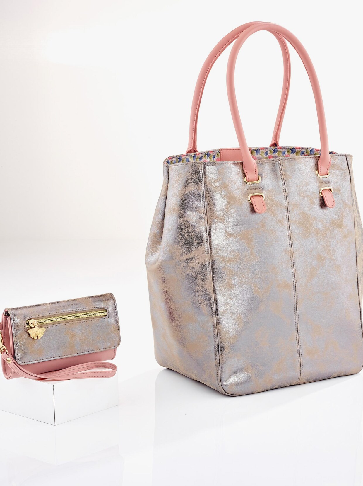 Taschen-Set - rosé