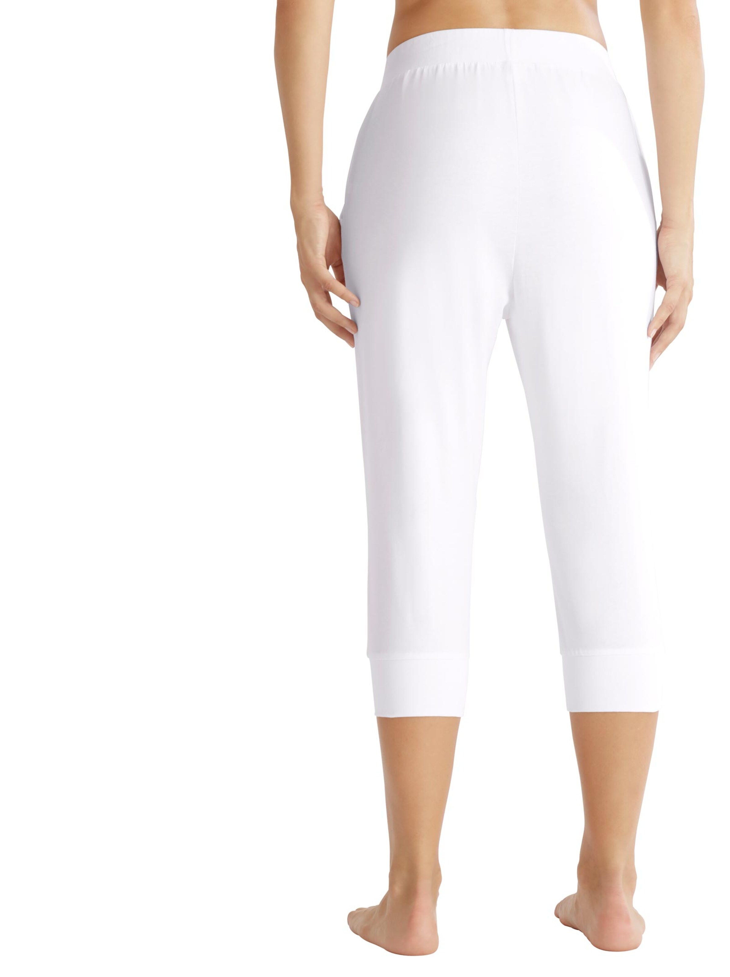 Capri-Freizeithose - weiß
