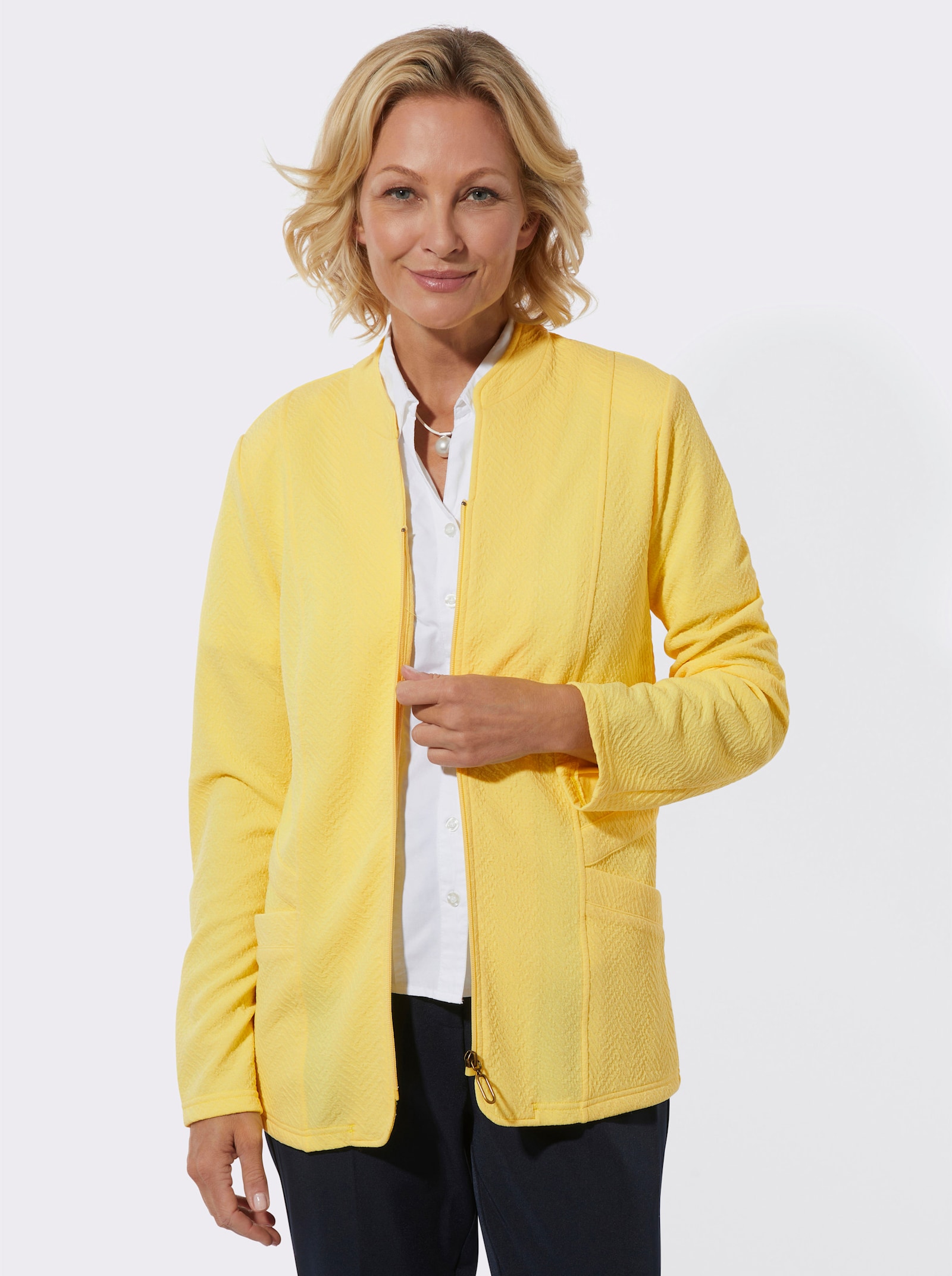 Jersey blazer - citroen