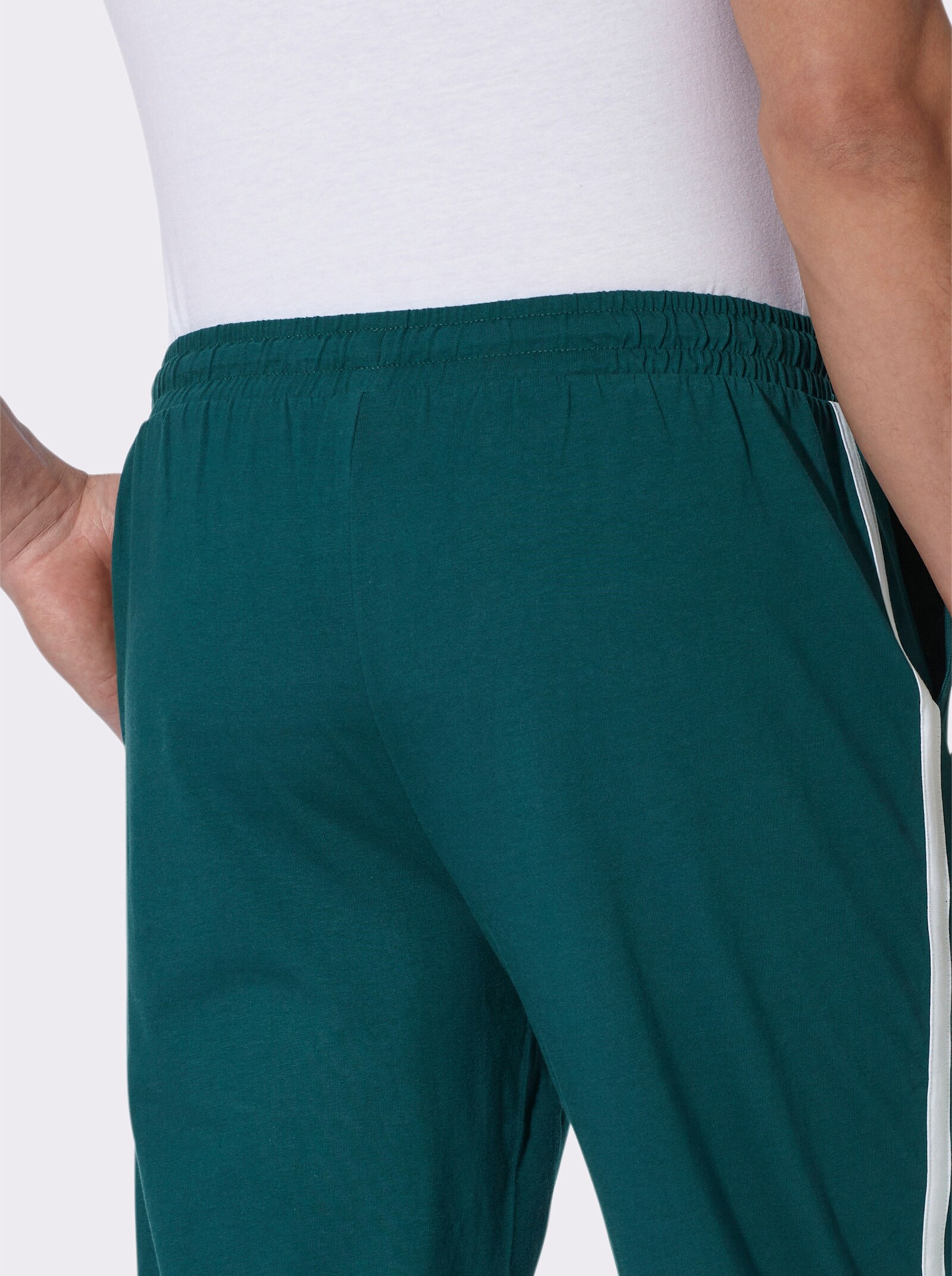 Freizeithose im Doppelpack - marine + petrol