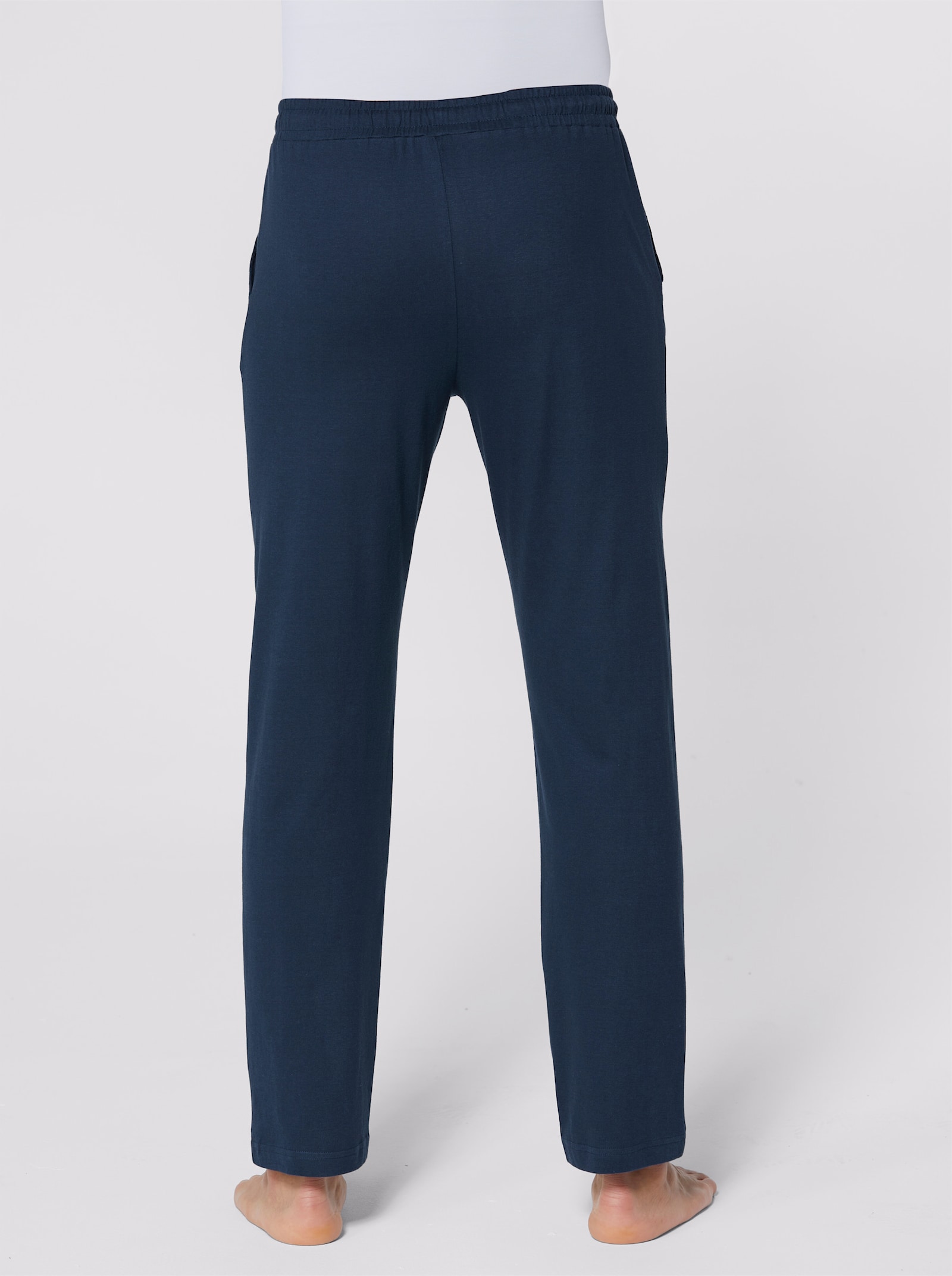 wäschepur men Broek, lang - donkerblauw