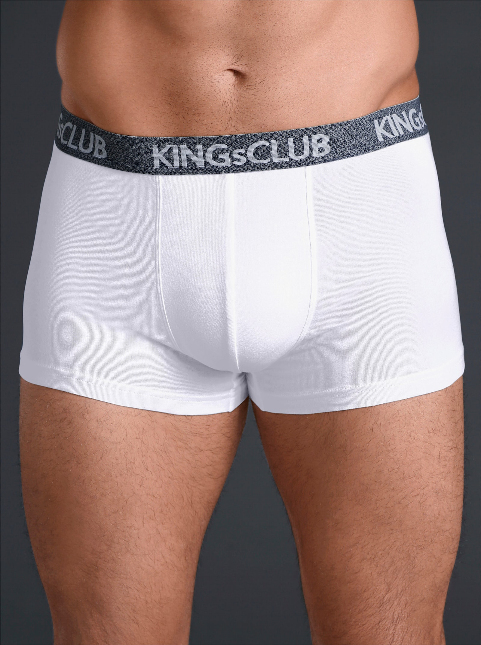 Pants - weiß + blau + marine