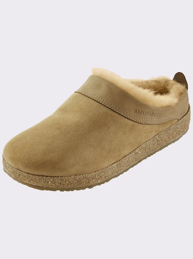 Haflinger Hausschuh - beige