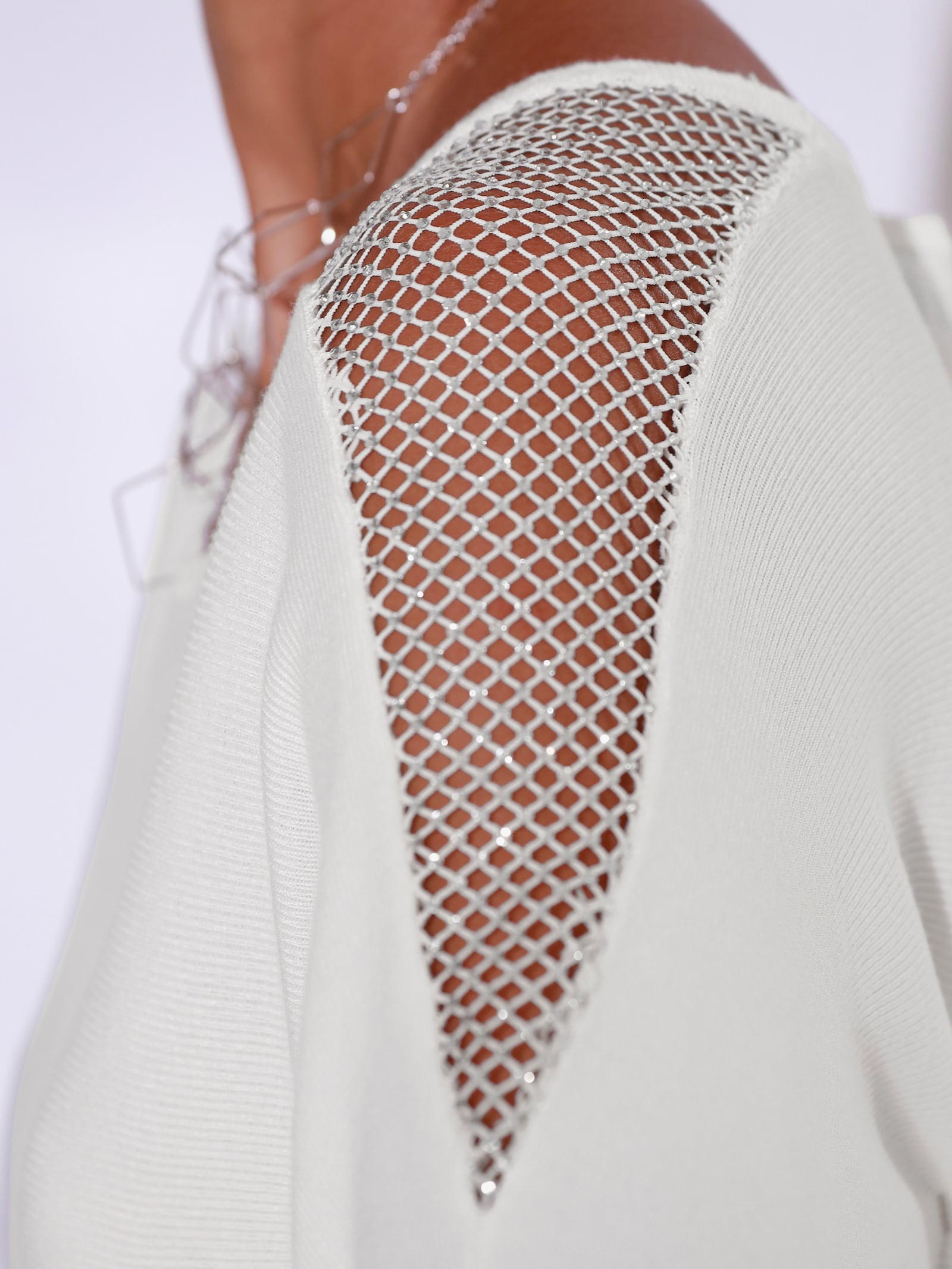 Oversize-Pullover im Mix aus Lyocell und Viskose - ecru