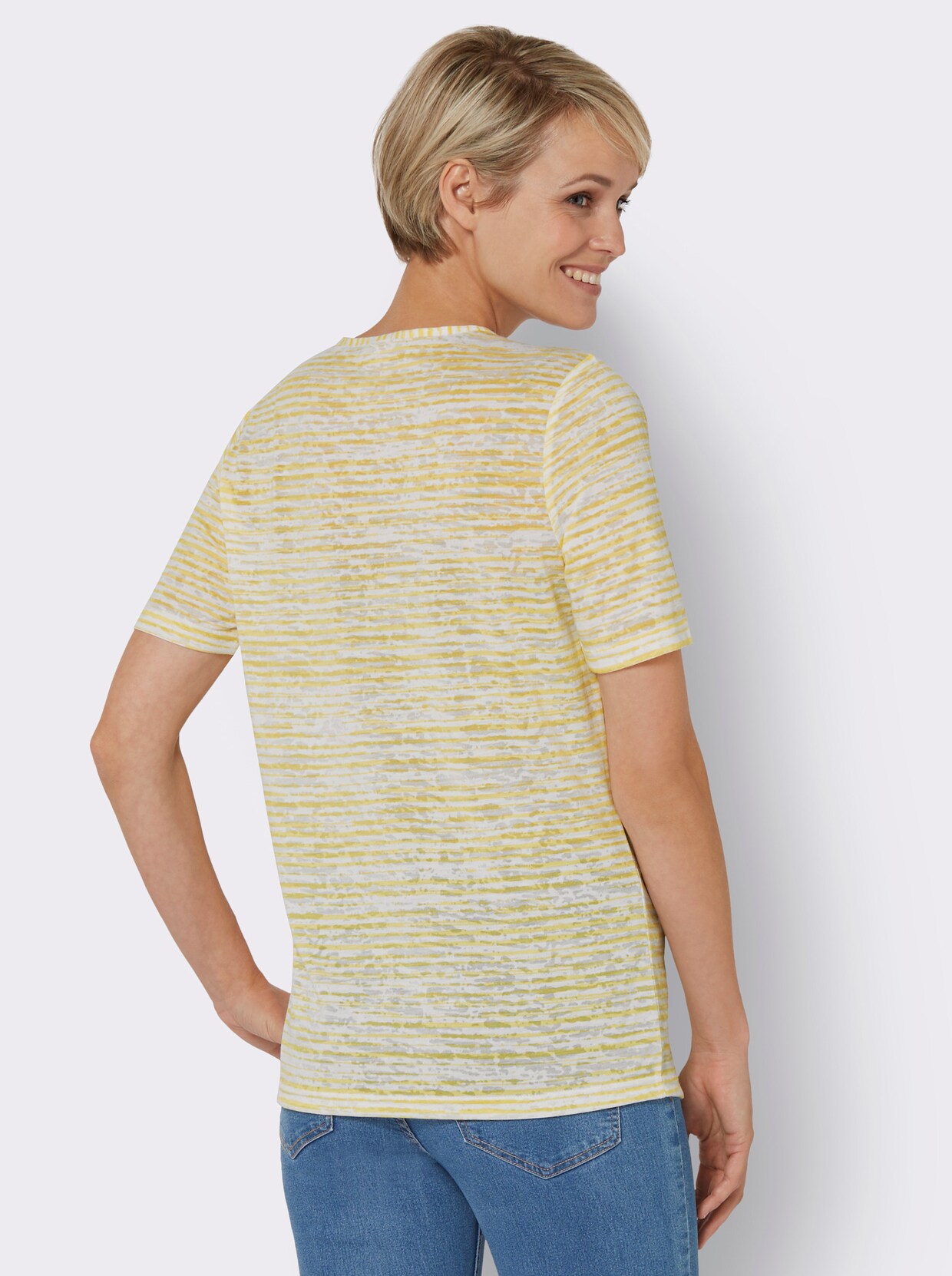 Tričko s potiskem - citronová-vzor