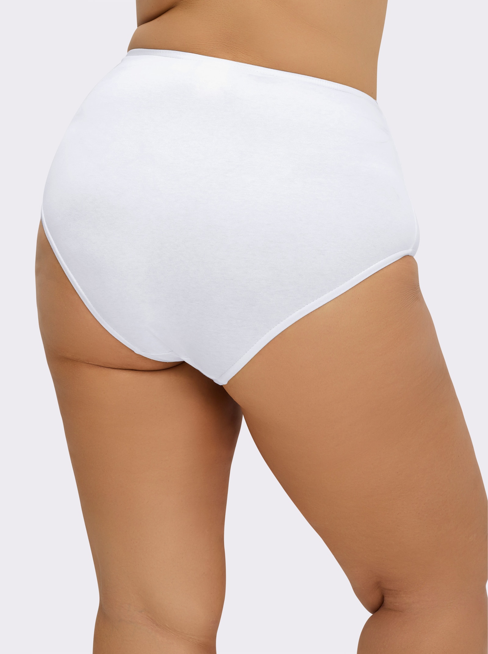 wäschepur Taillenslip in Single-Jersey-Qualität - weiß