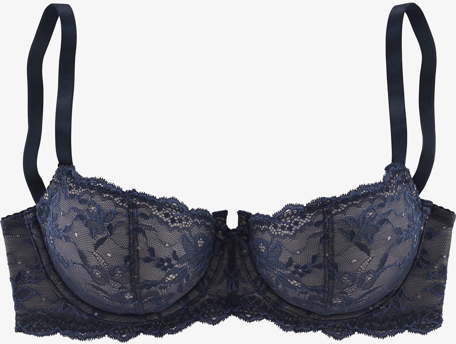 LASCANA Soutien-gorge balconnet - marine-nougat