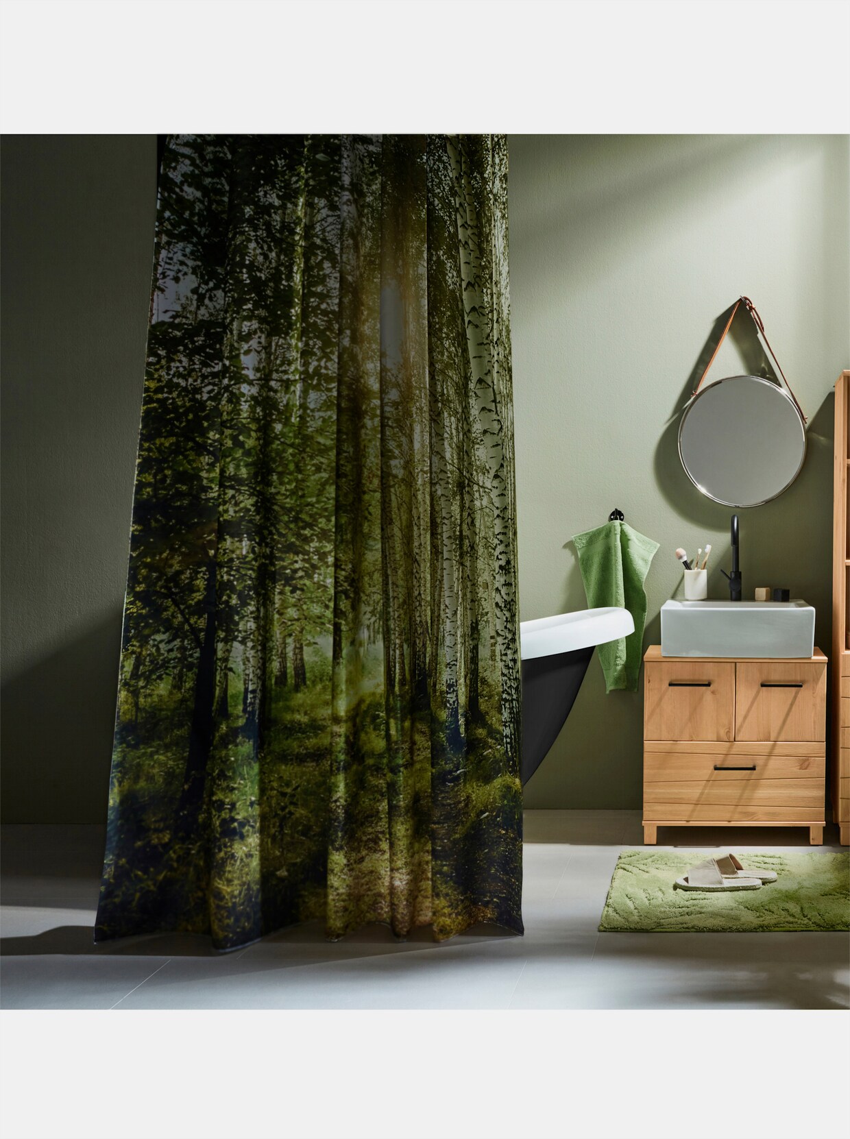 heine home Badematte - grün